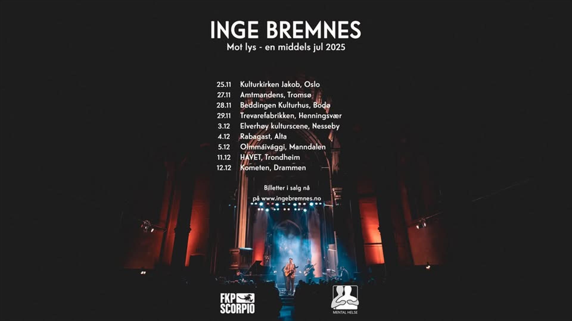 Mot Lys - En middels jul med Inge Bremnes // Kometen