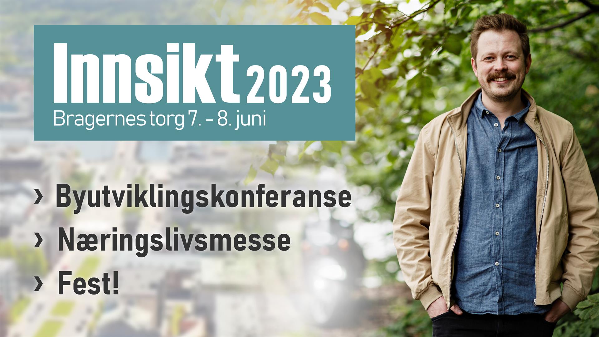 Einar Tørnqvist leder oss gjennom Byutviklingskonferansen