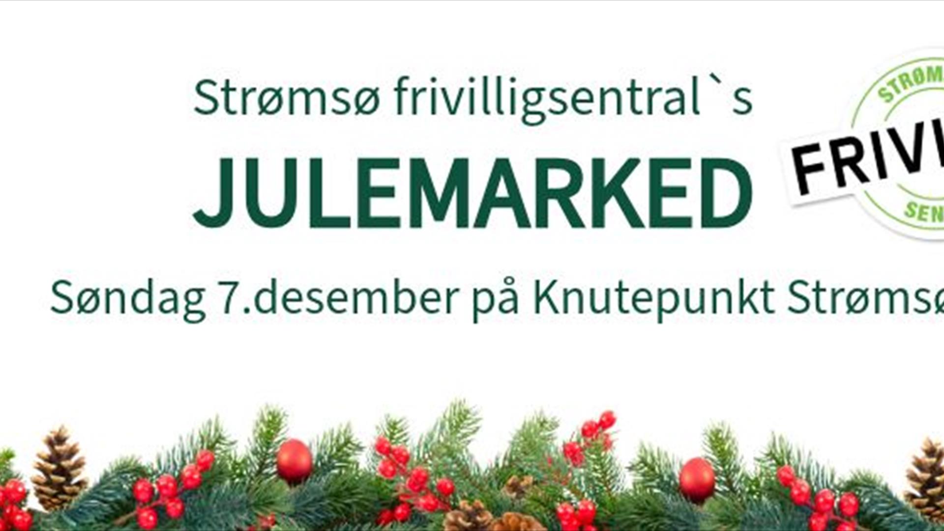 Julemarked med Strømsø frivilligsentral