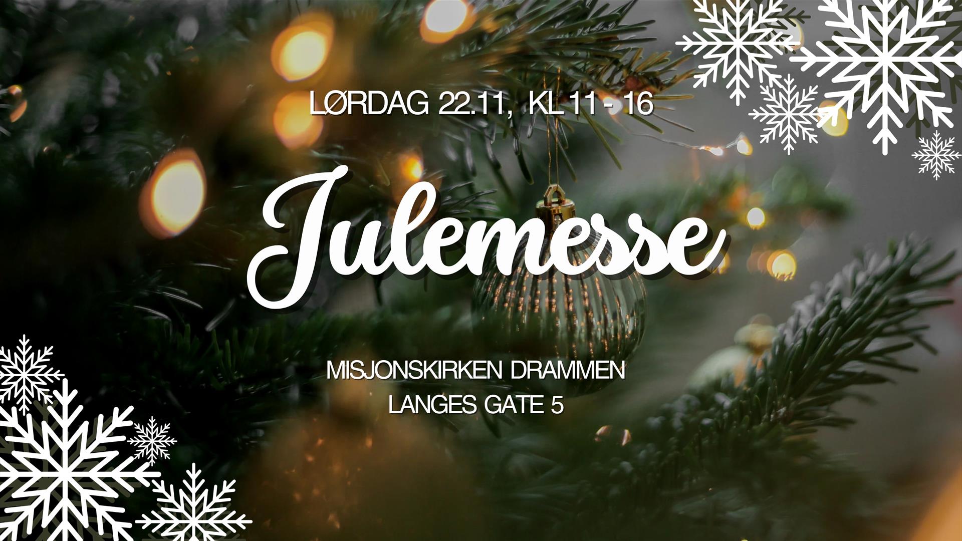 Velkommen til julemesse