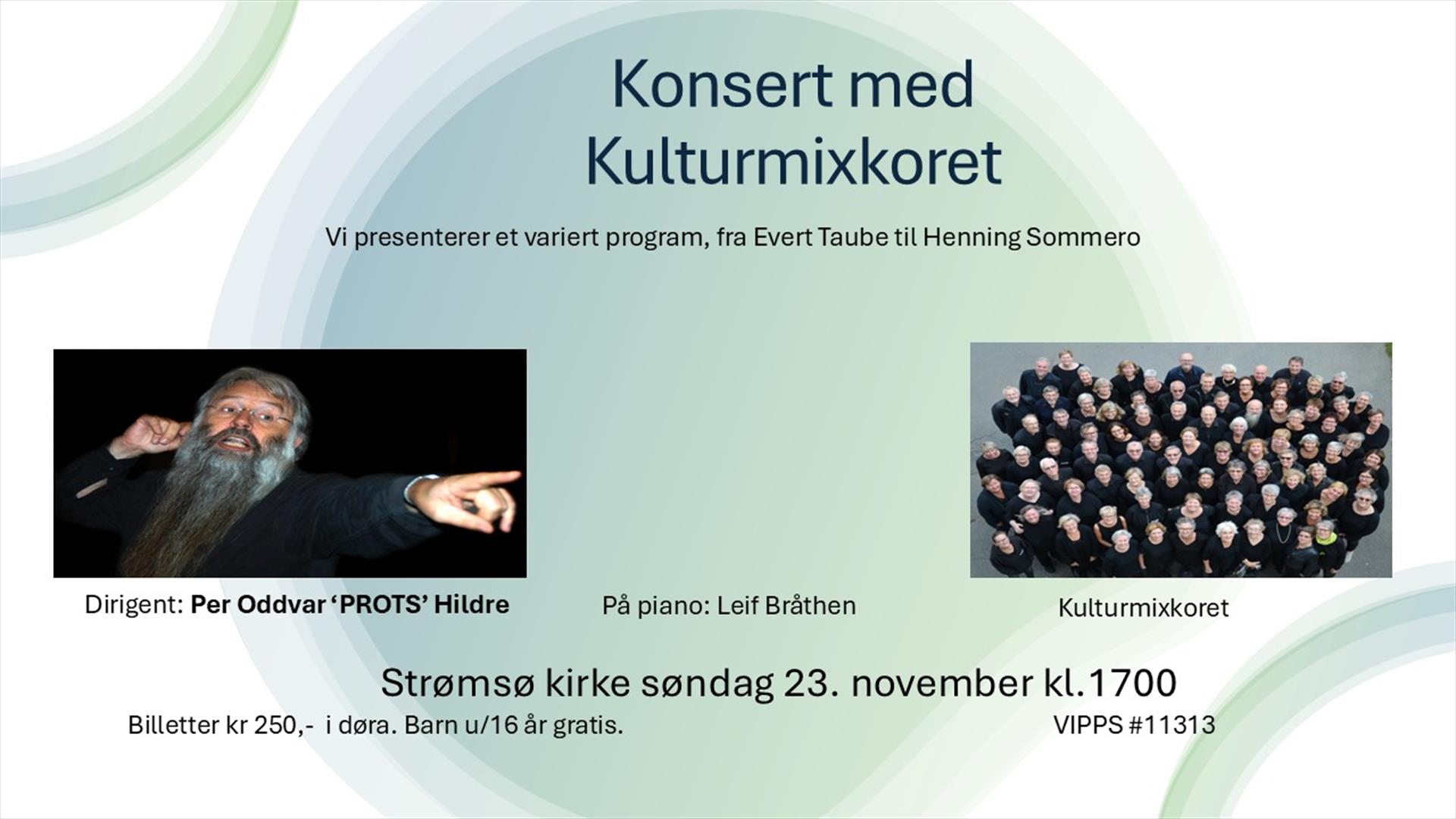 Konsert med Kulturmixkoret