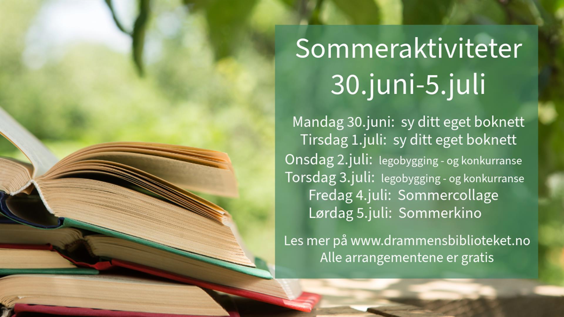 Sommer på biblioteket