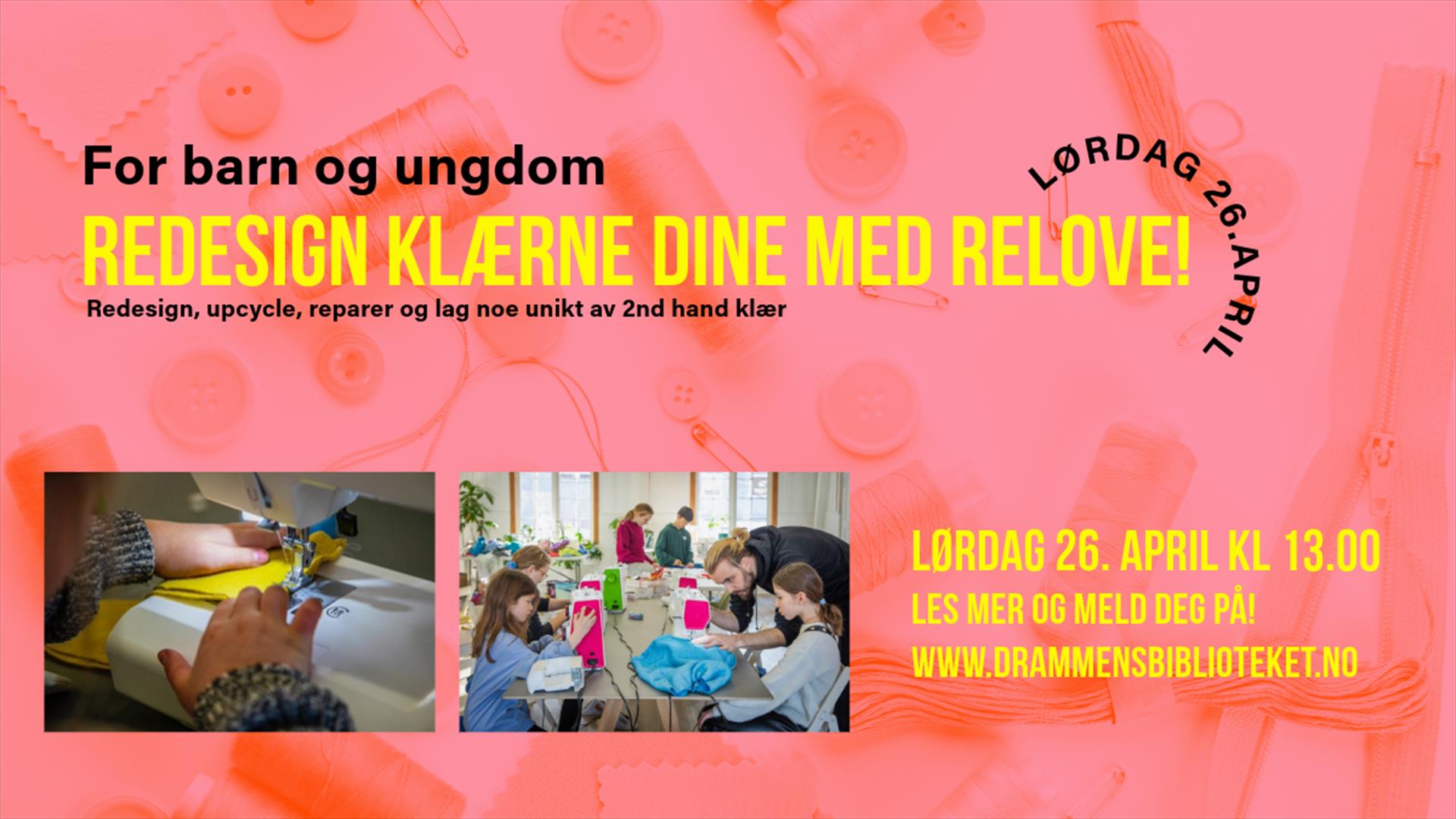 RELOVE lærer deg å redesigne klærne dine!