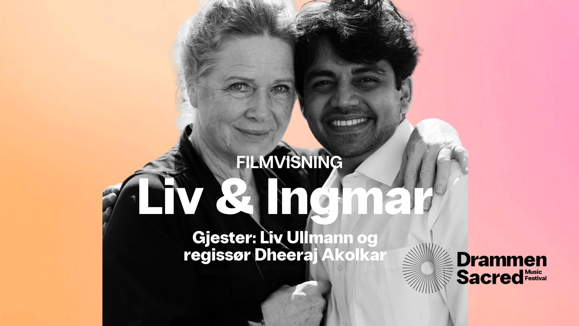 Liv Ullmann og Dheeraj Akolkar