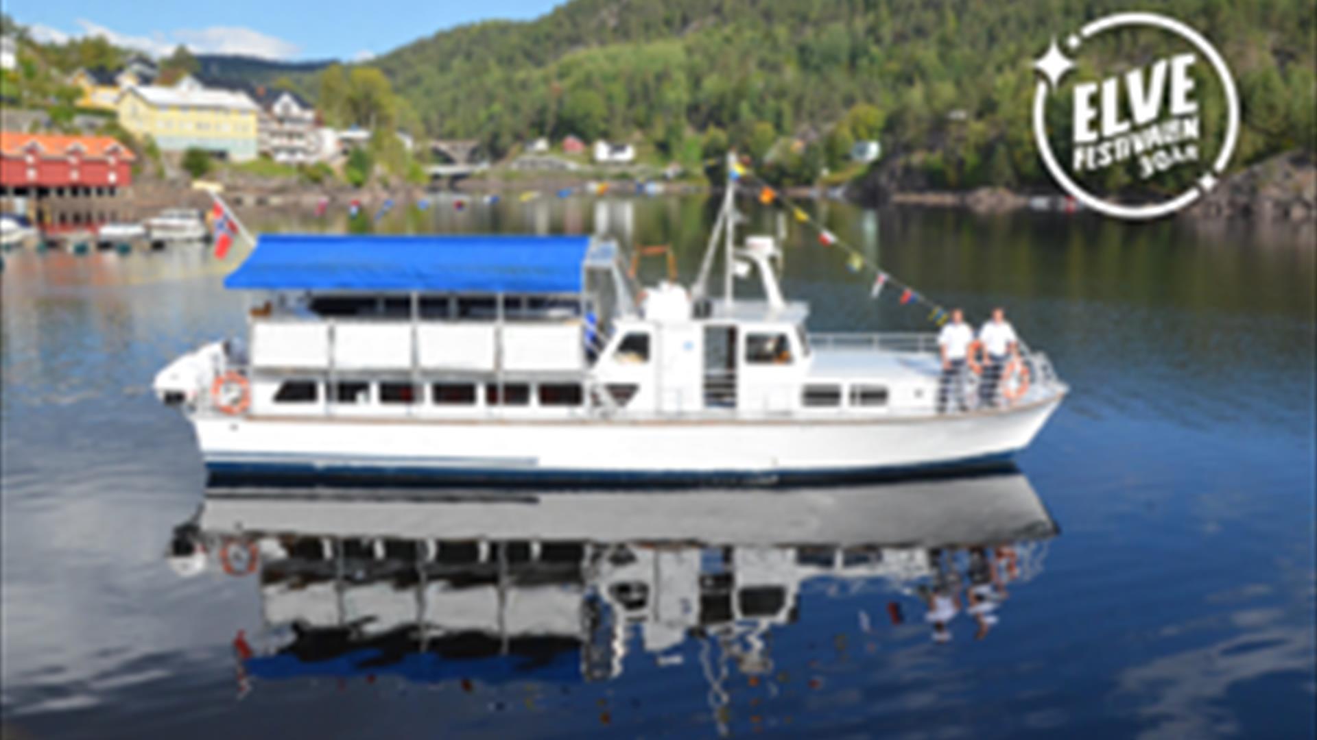 Elvecruise med MS Drammen og Drammen Guideforening