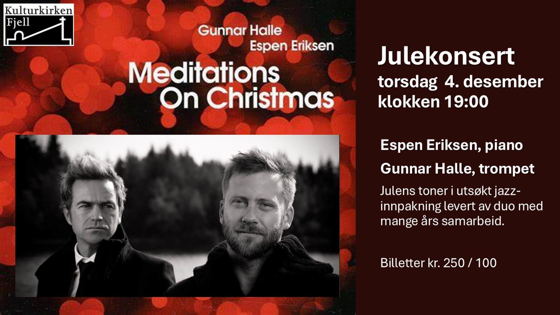Gunnar Halle og Espen Eriksen