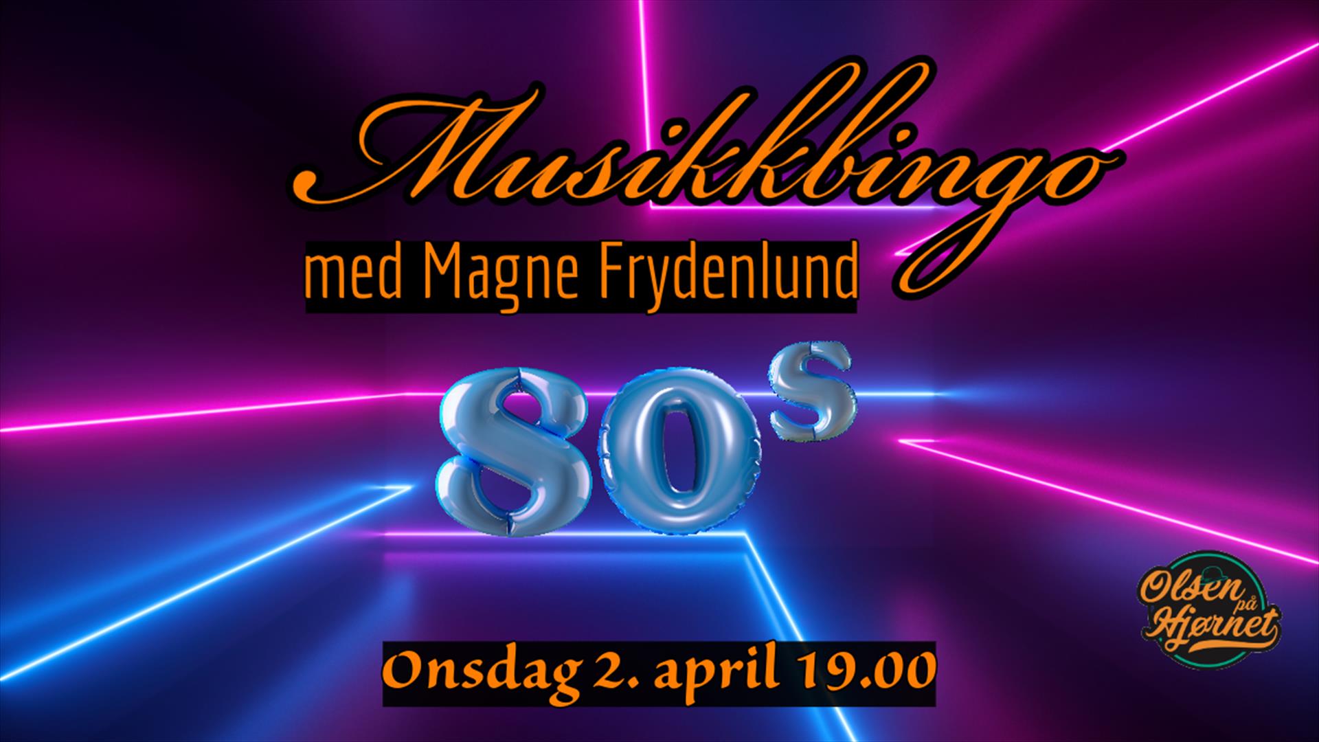 Musikkbingo med Magne Frydenlund