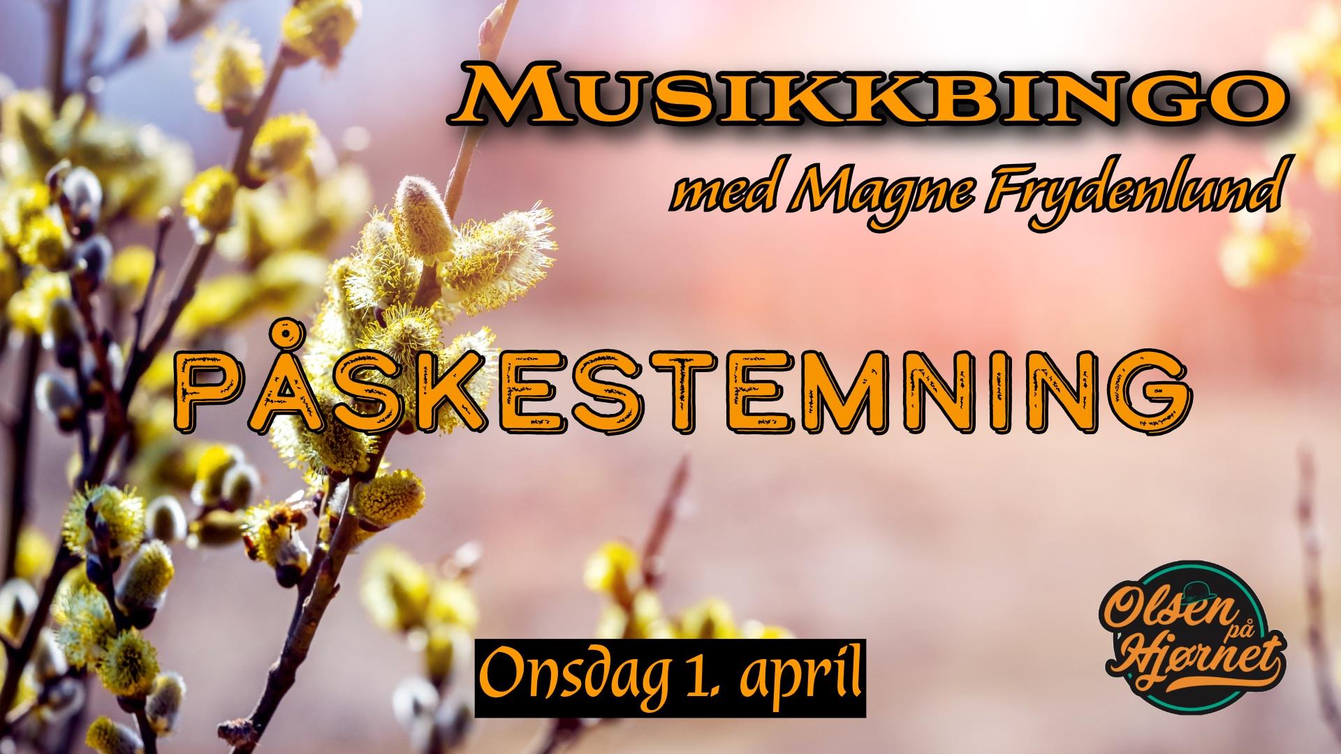 Musikkbingo med Magne Frydenlund