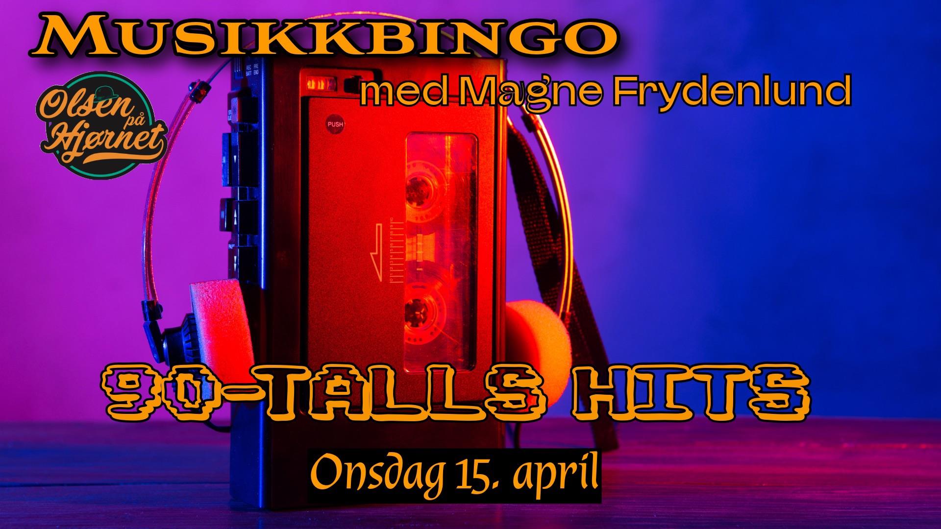 Musikkbingo med Magne Frydenlund