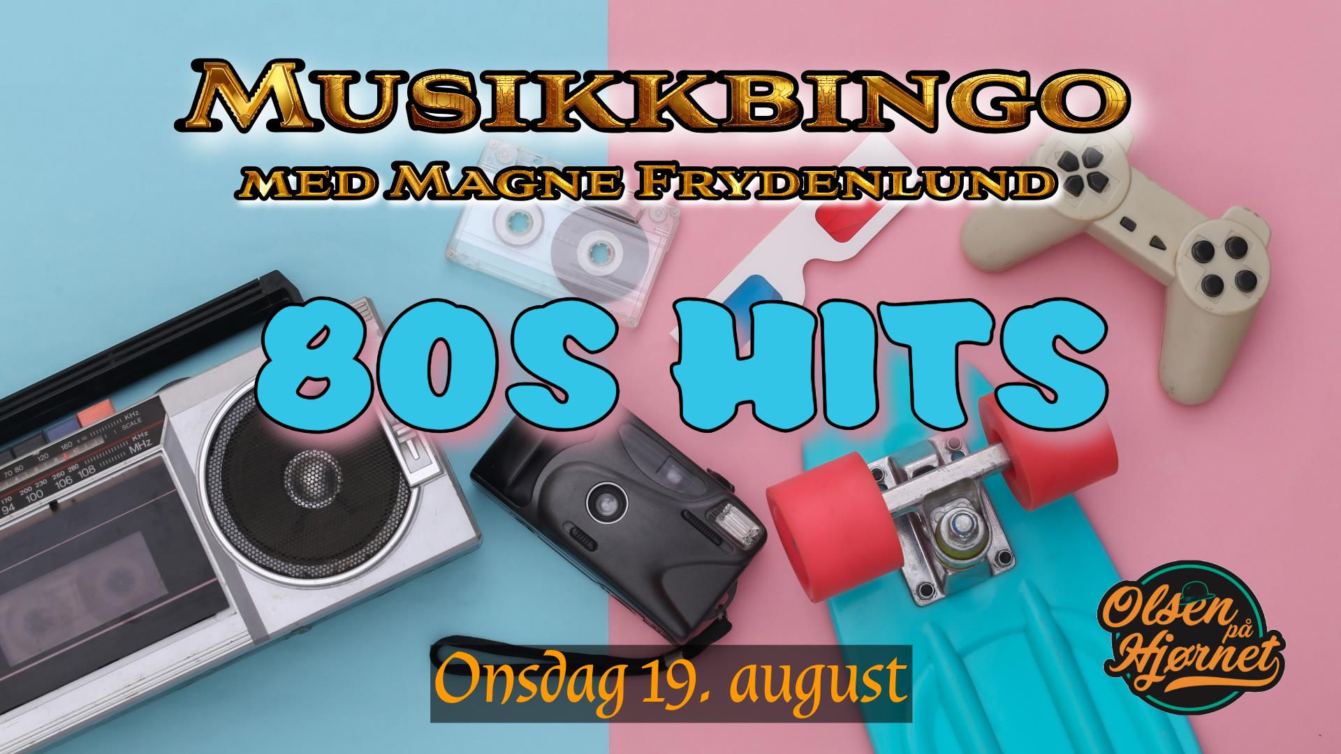 Musikkbingo med Magne Frydenlund