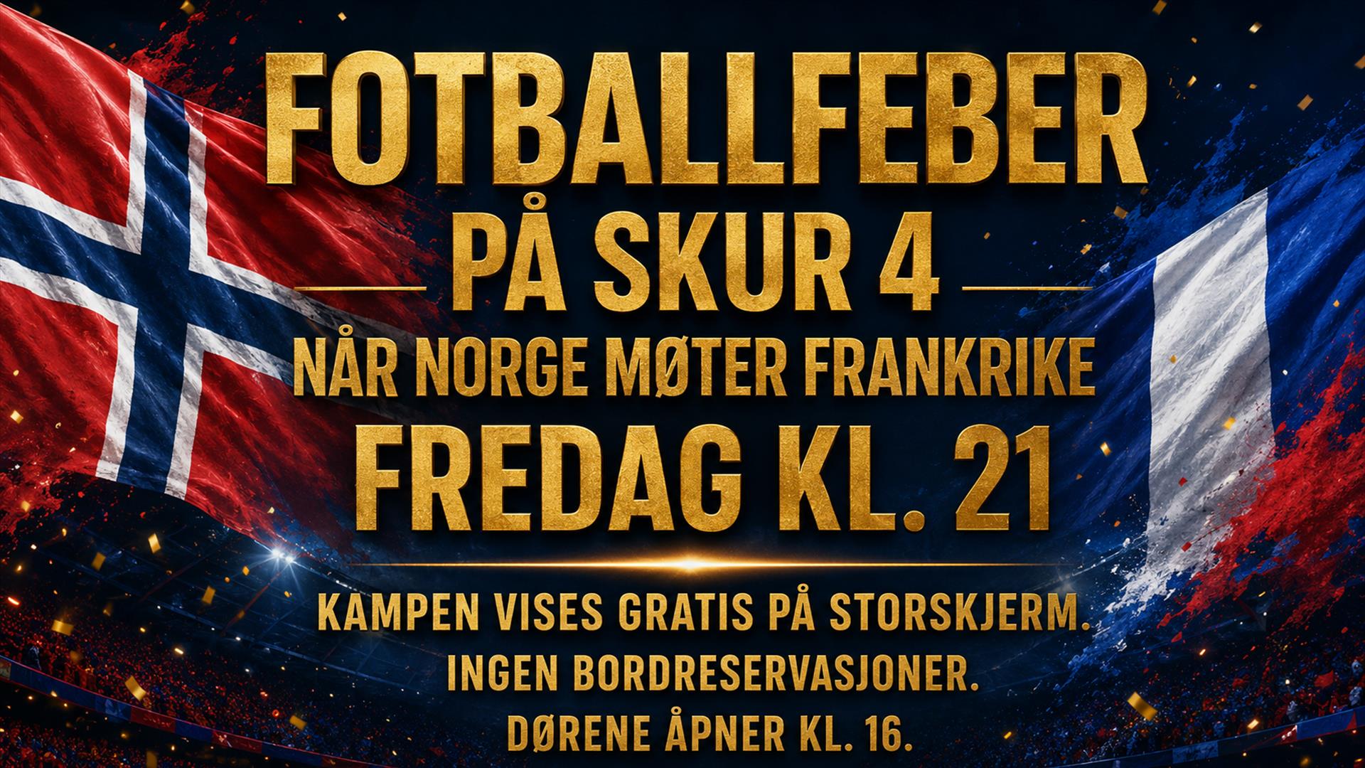 Norge Frankrike