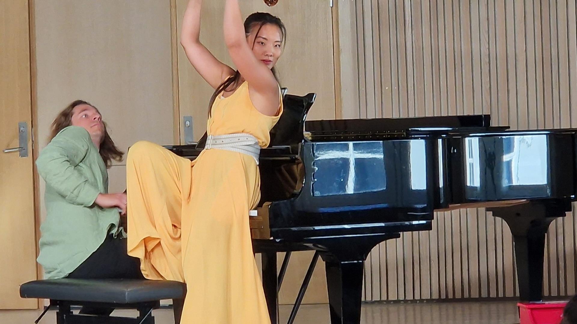 Ole Haagenrud og Sara Chen