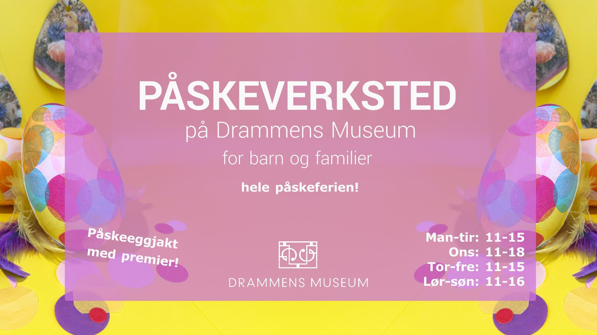 Påskeverktsted på Drammens Museum!