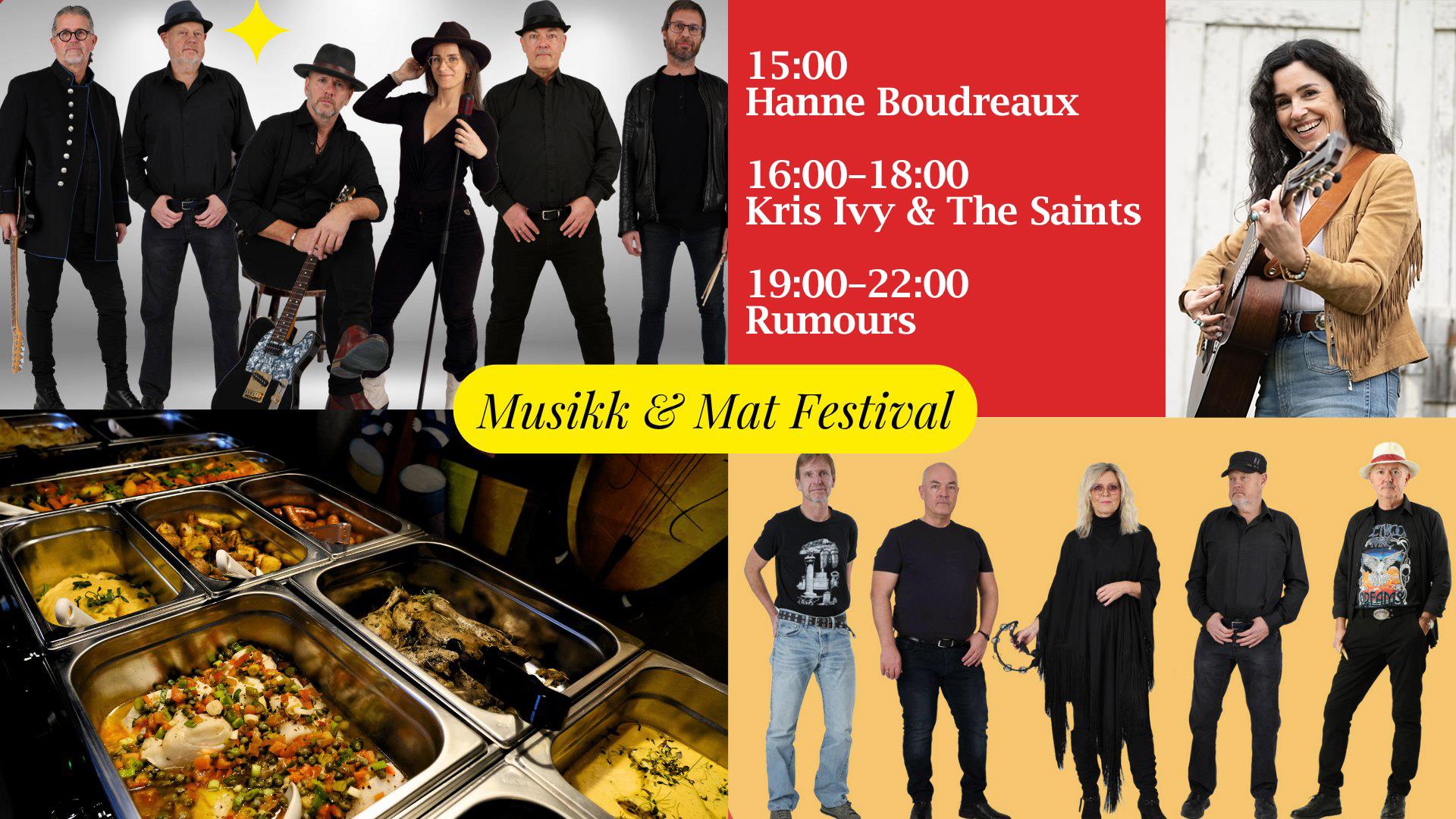 Musikk & Mat Festival på Pavarotti