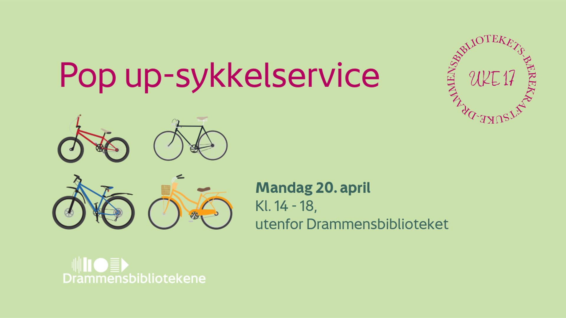 Gratis sykkelservice
