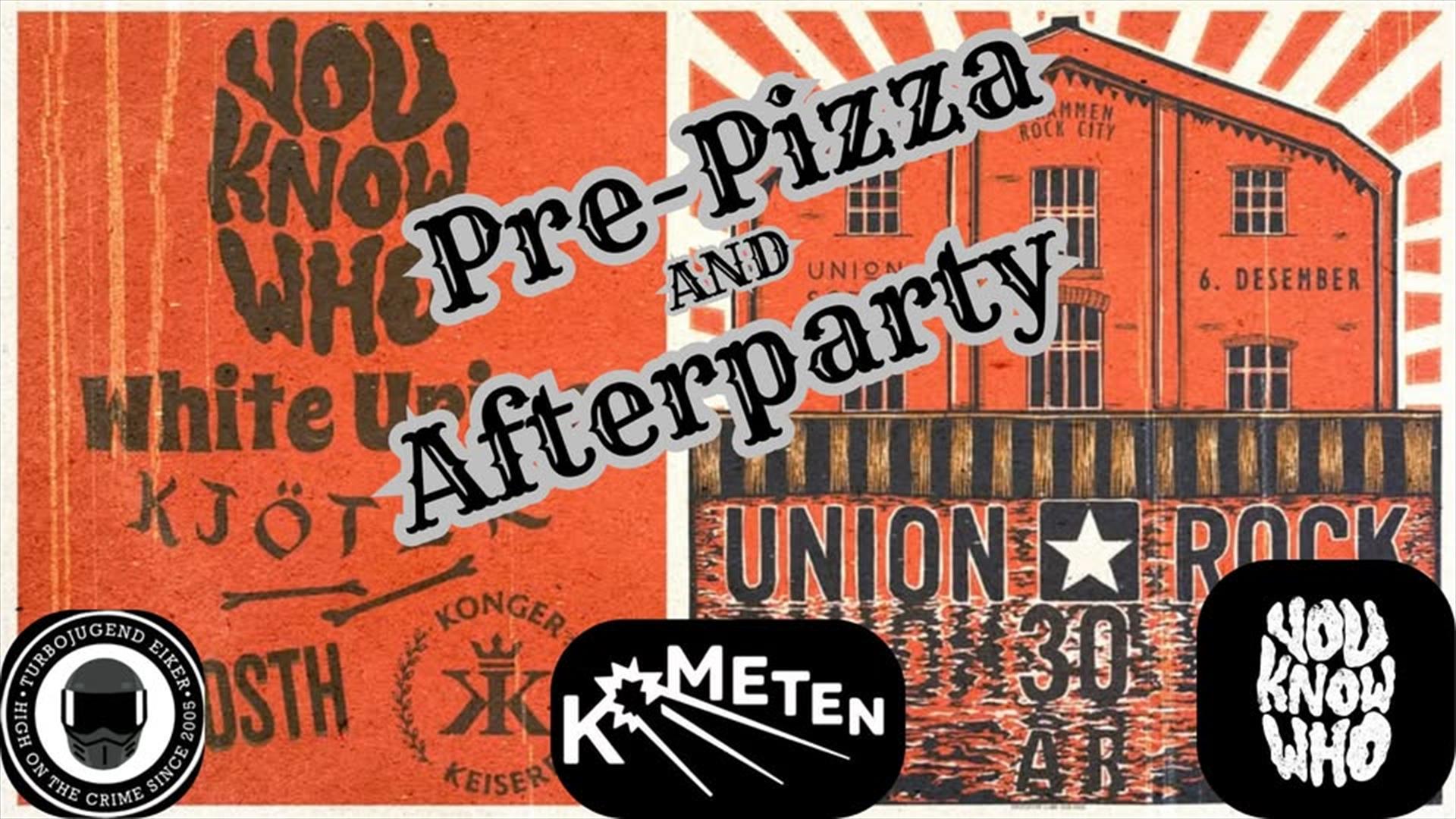 PRE-PIZZA // AFTER PARTY