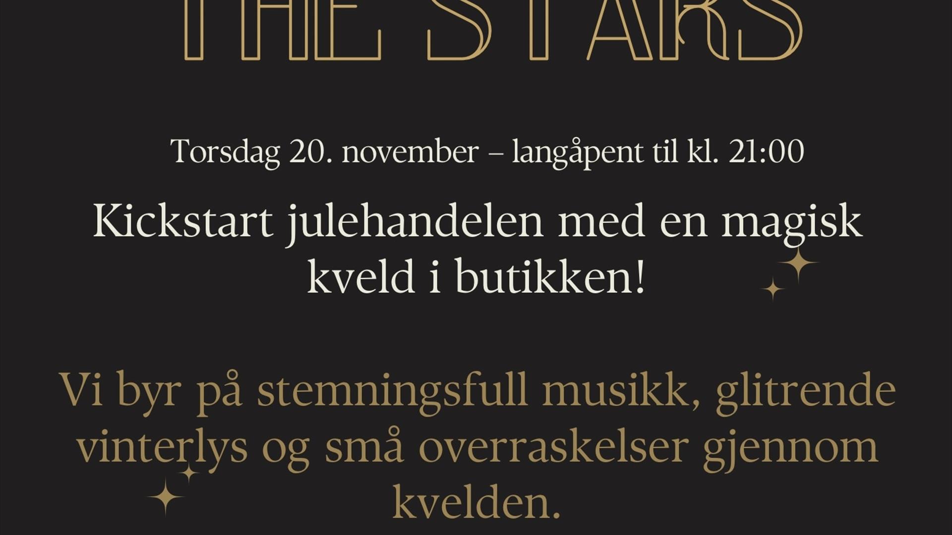 Shopping under the stars