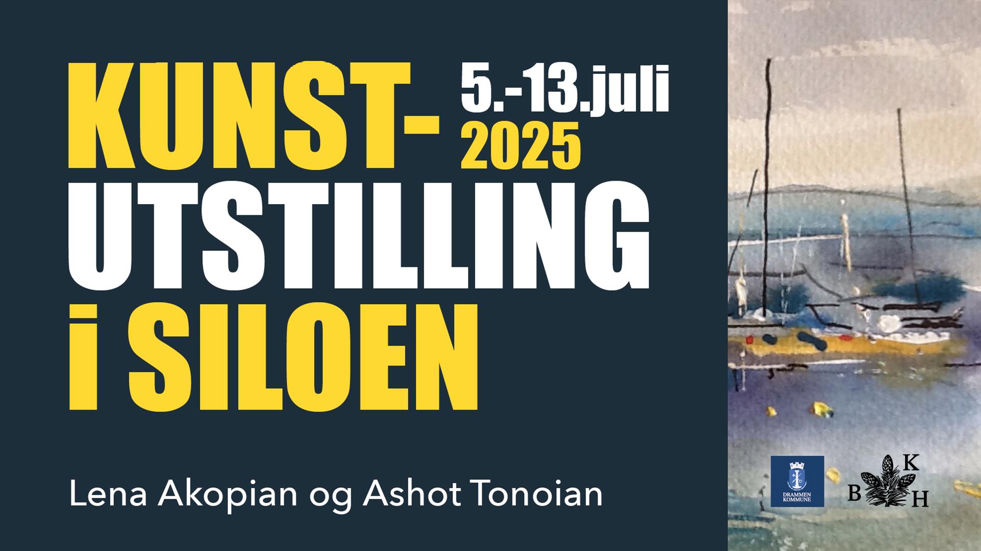 Kunstutstilling i Siloen