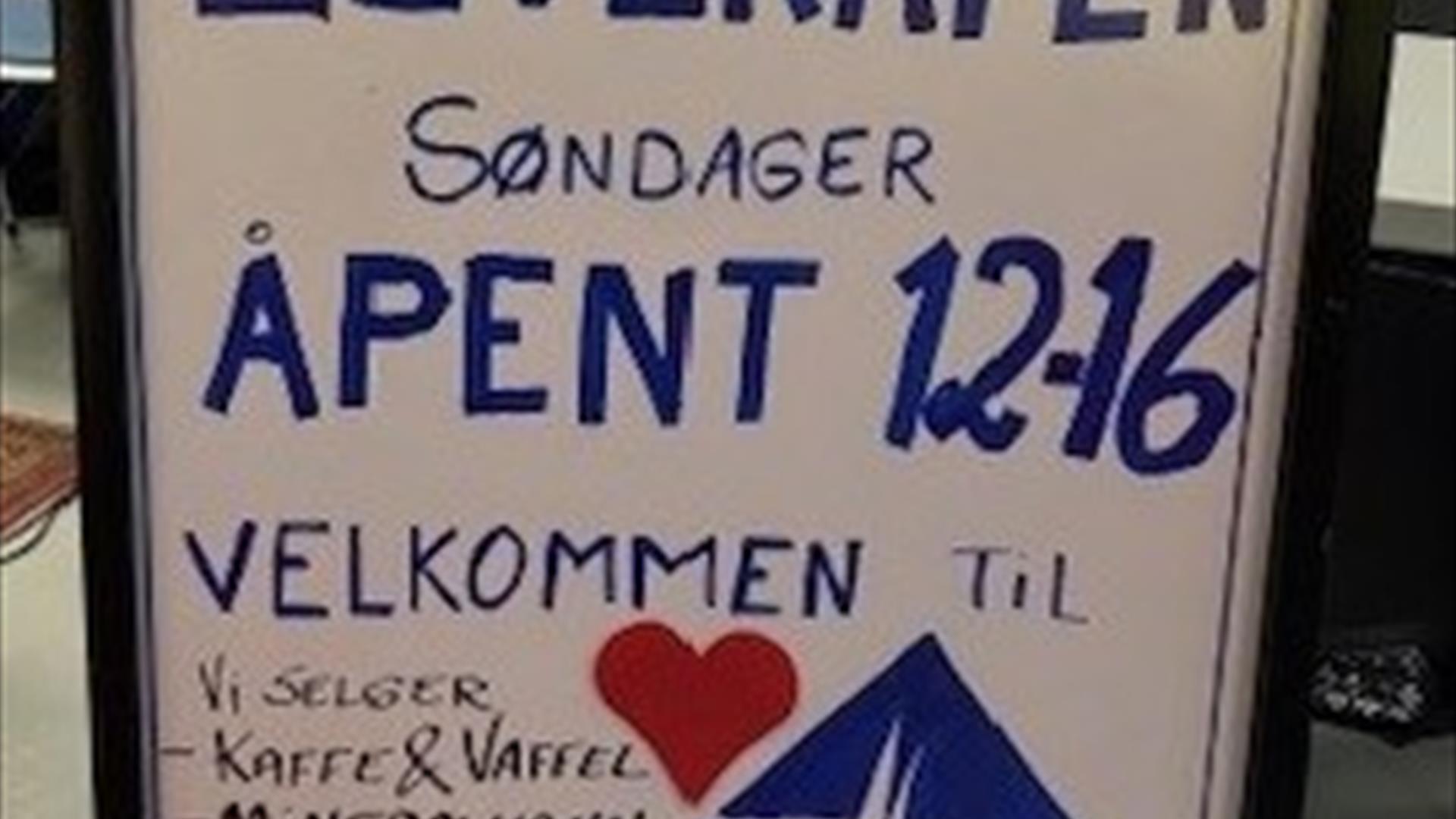 Søndagsåpen 12-16