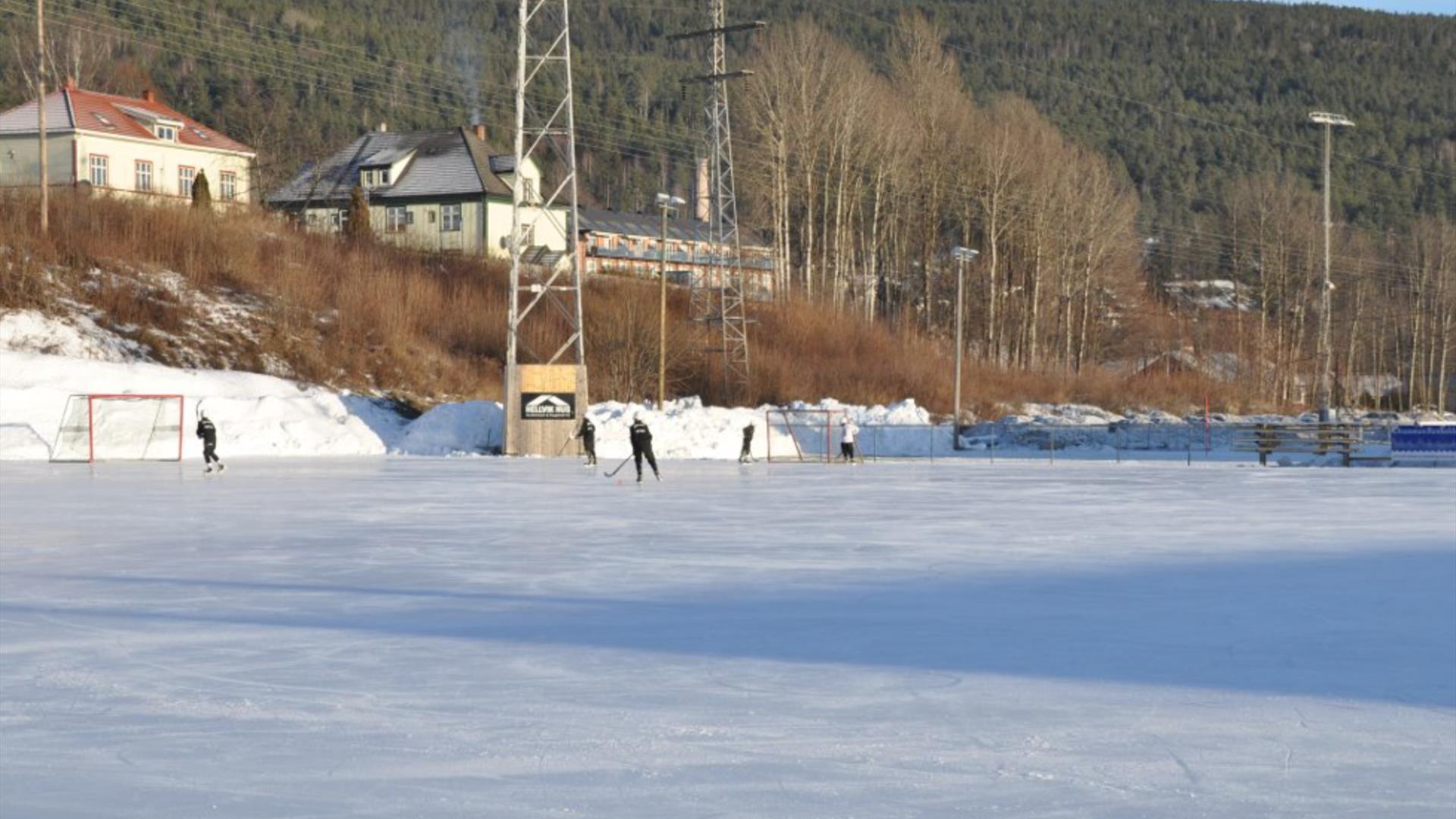Skøytebane Solbergelva