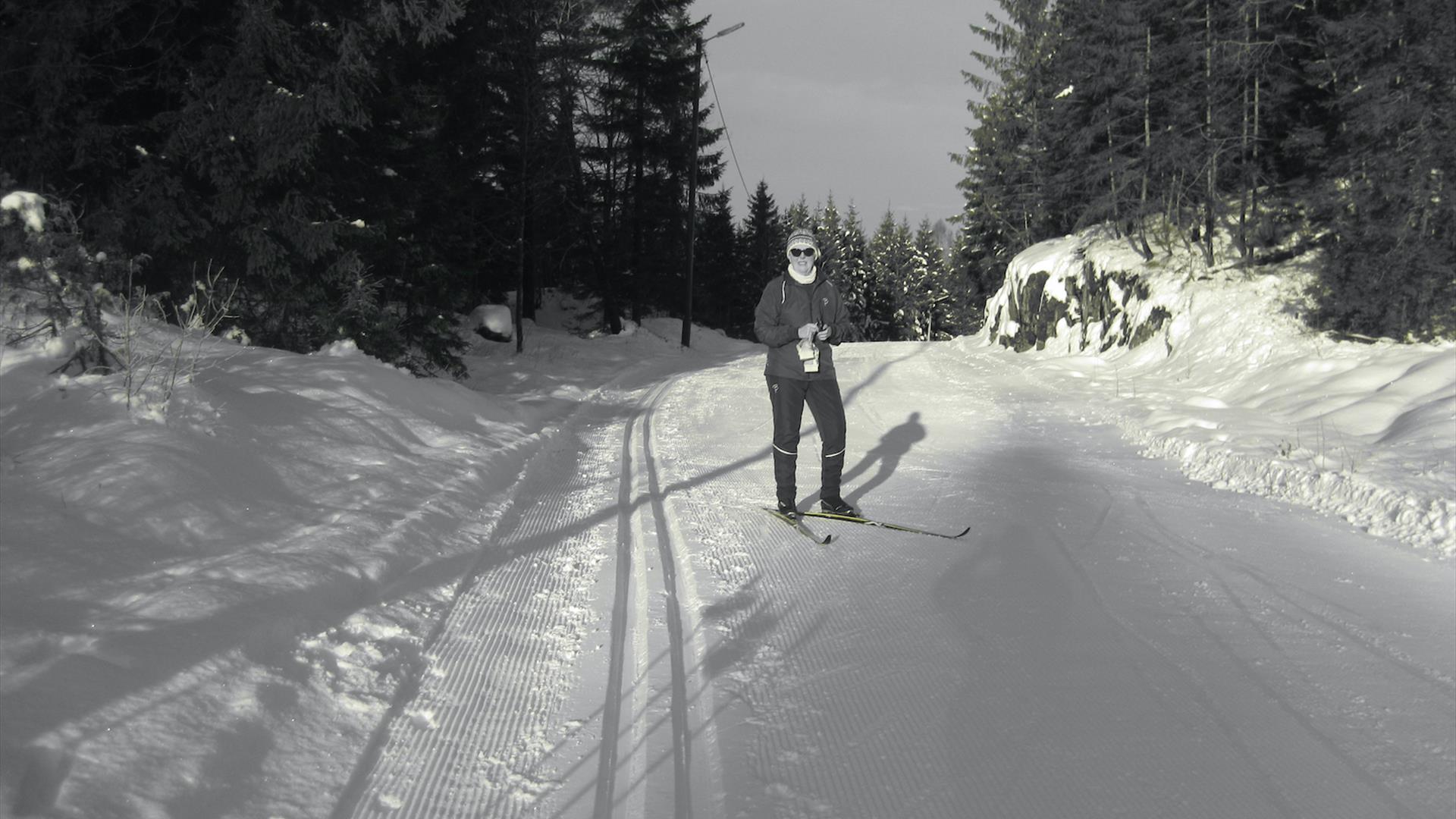 Skiturer i Mjøndalsskauen