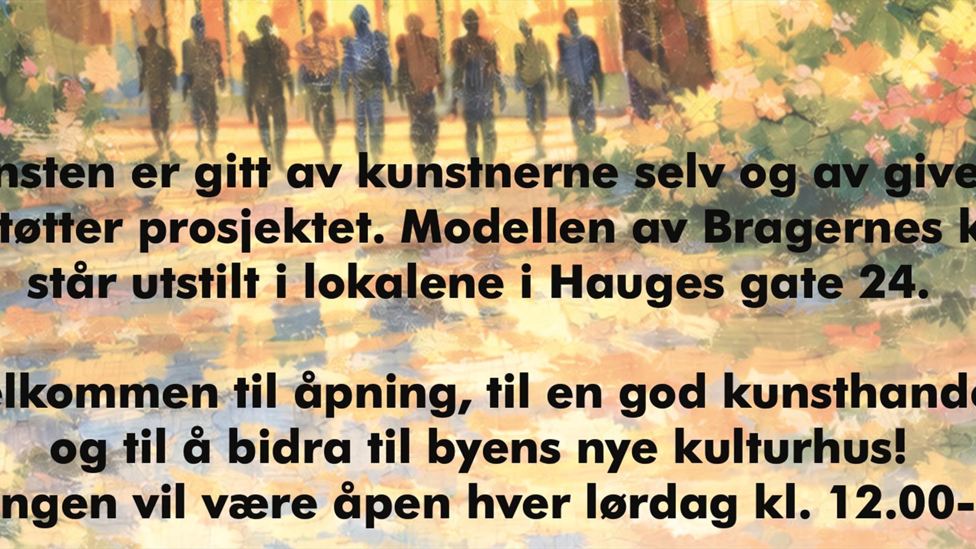 Utstillingen er åpen hver lørdag kl. 12.00-15.00