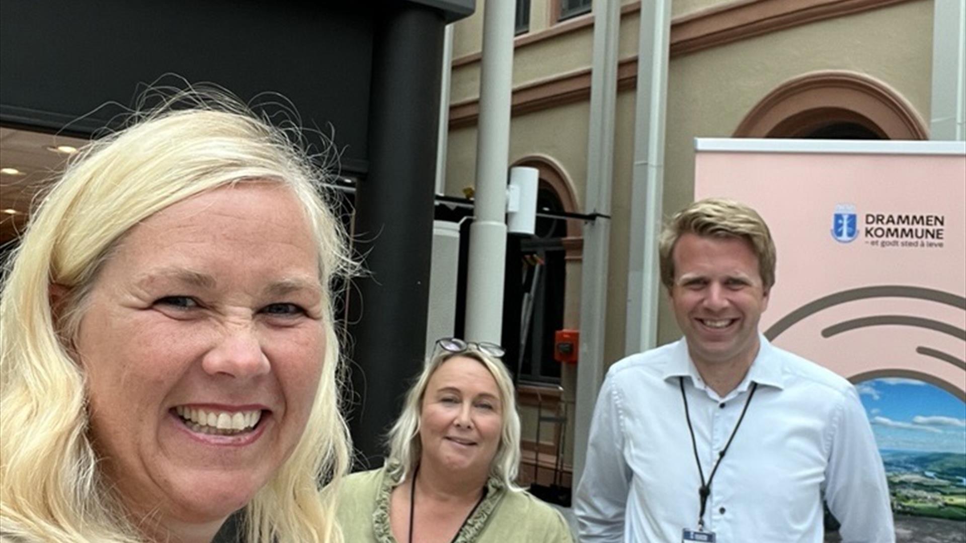 Kommuneombudet og innbyggertorg på Drammens Teater