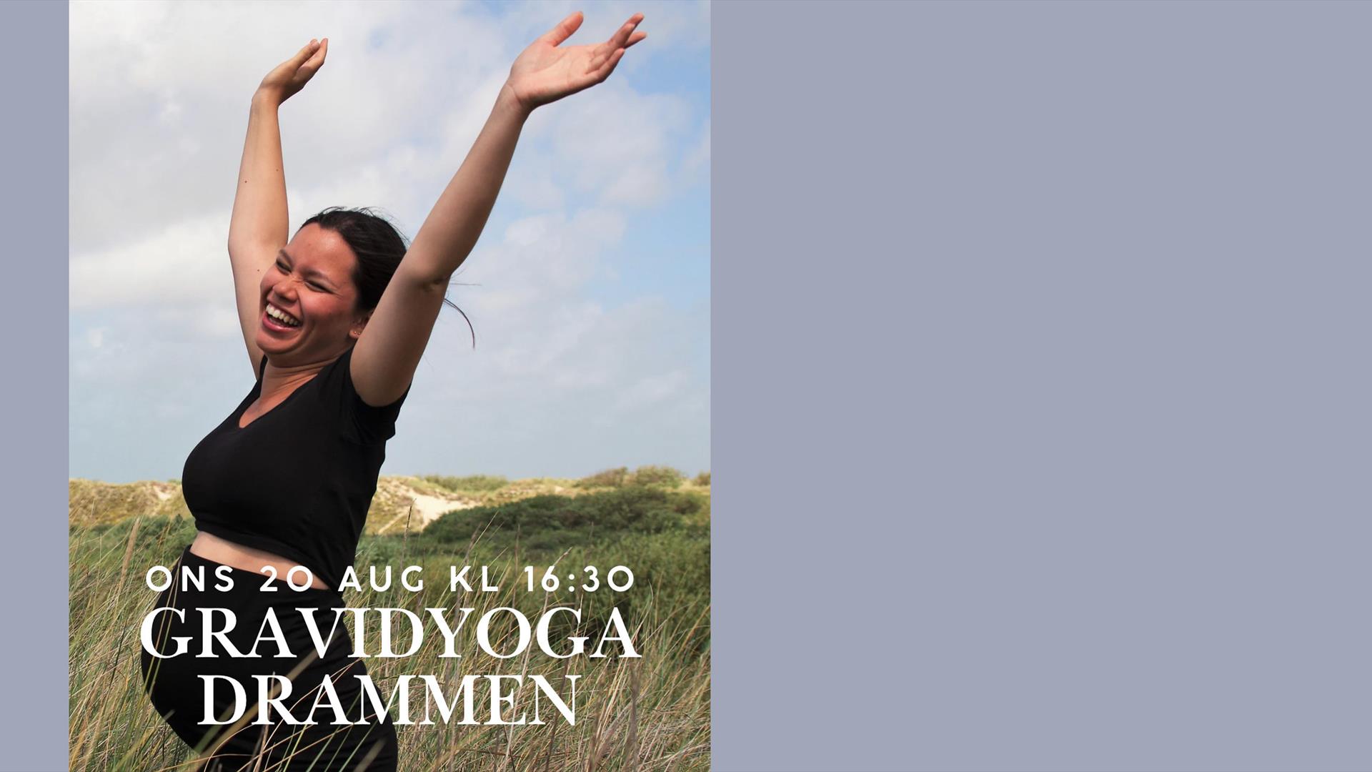 Gravidyoga i Drammen med Anette