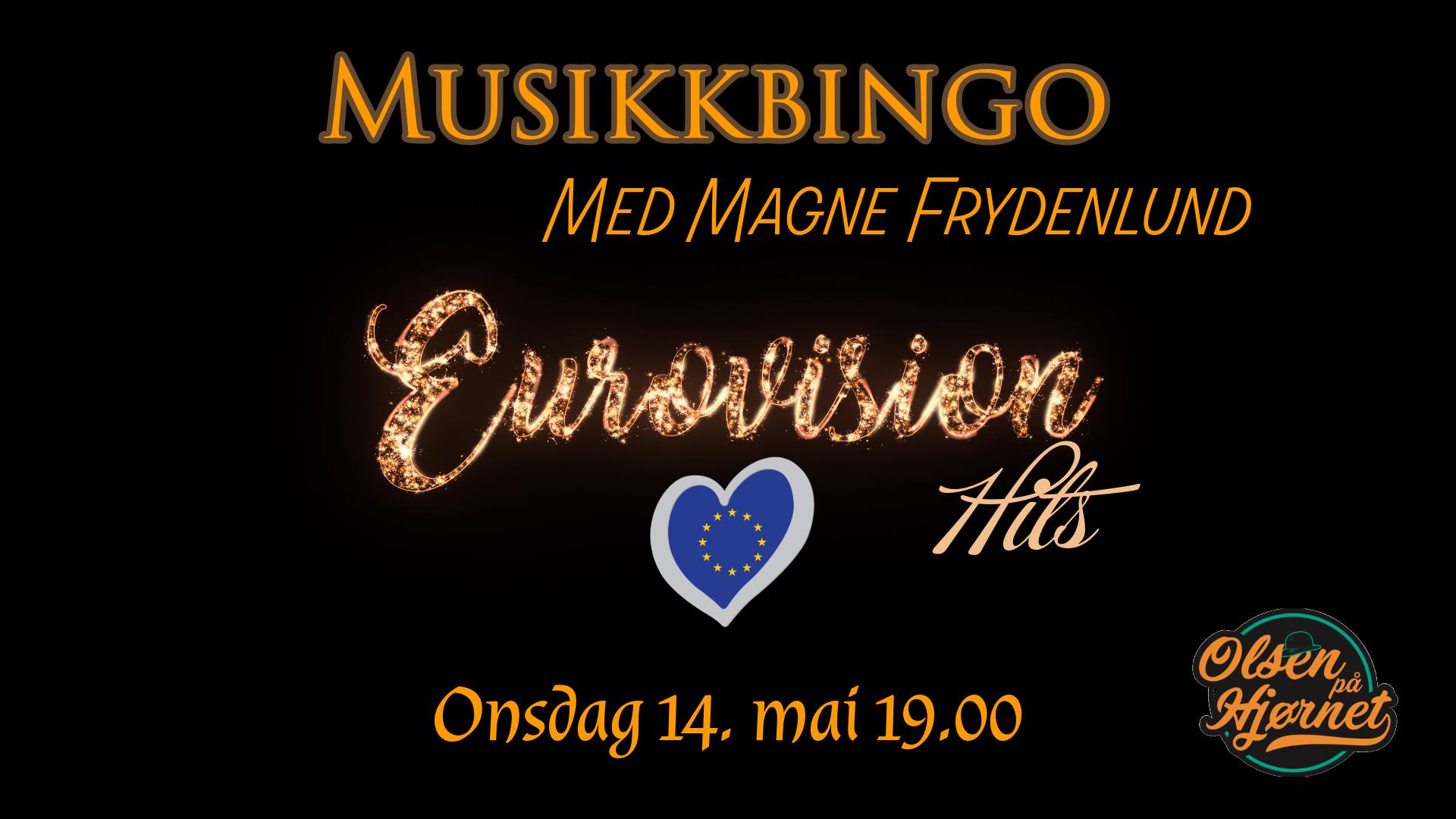 Musikkbingo med Magne Frydenlund // Olsen på Hjørnet