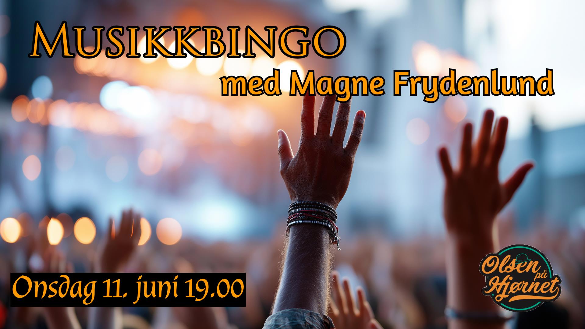 Musikkbingo med Magne Frydenlund