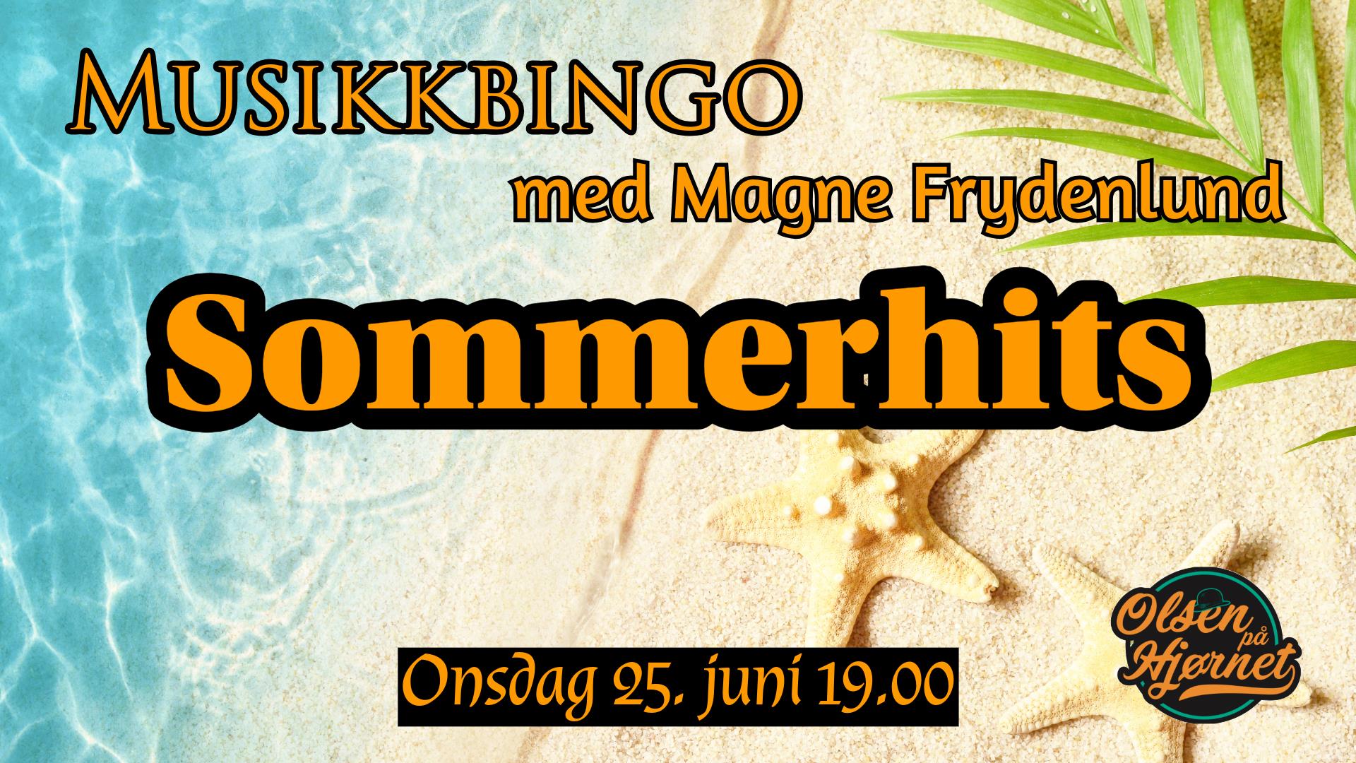 Musikkbingo med Magne Frydenlund