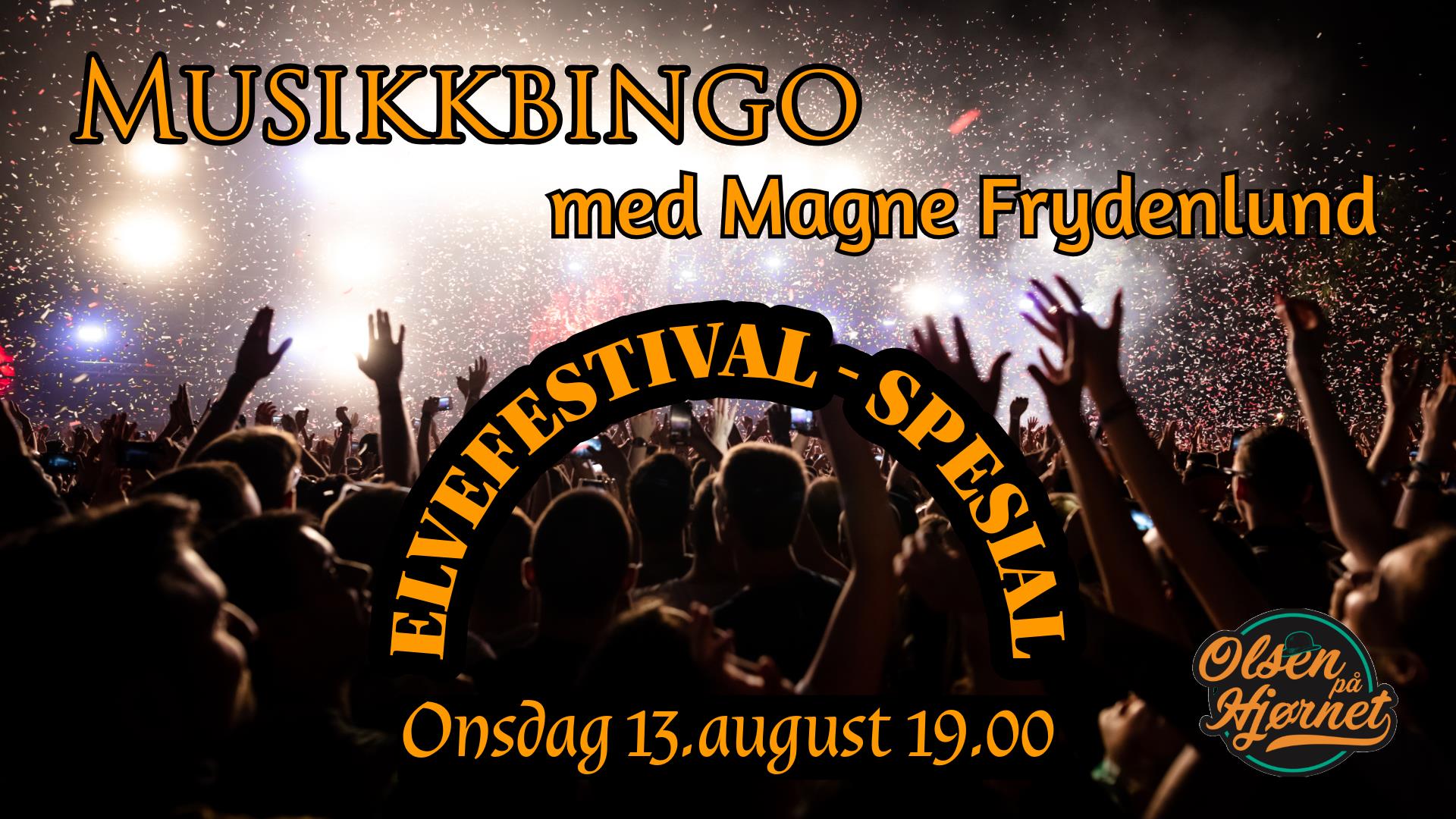 Musikkbingo med Magne Frydenlund