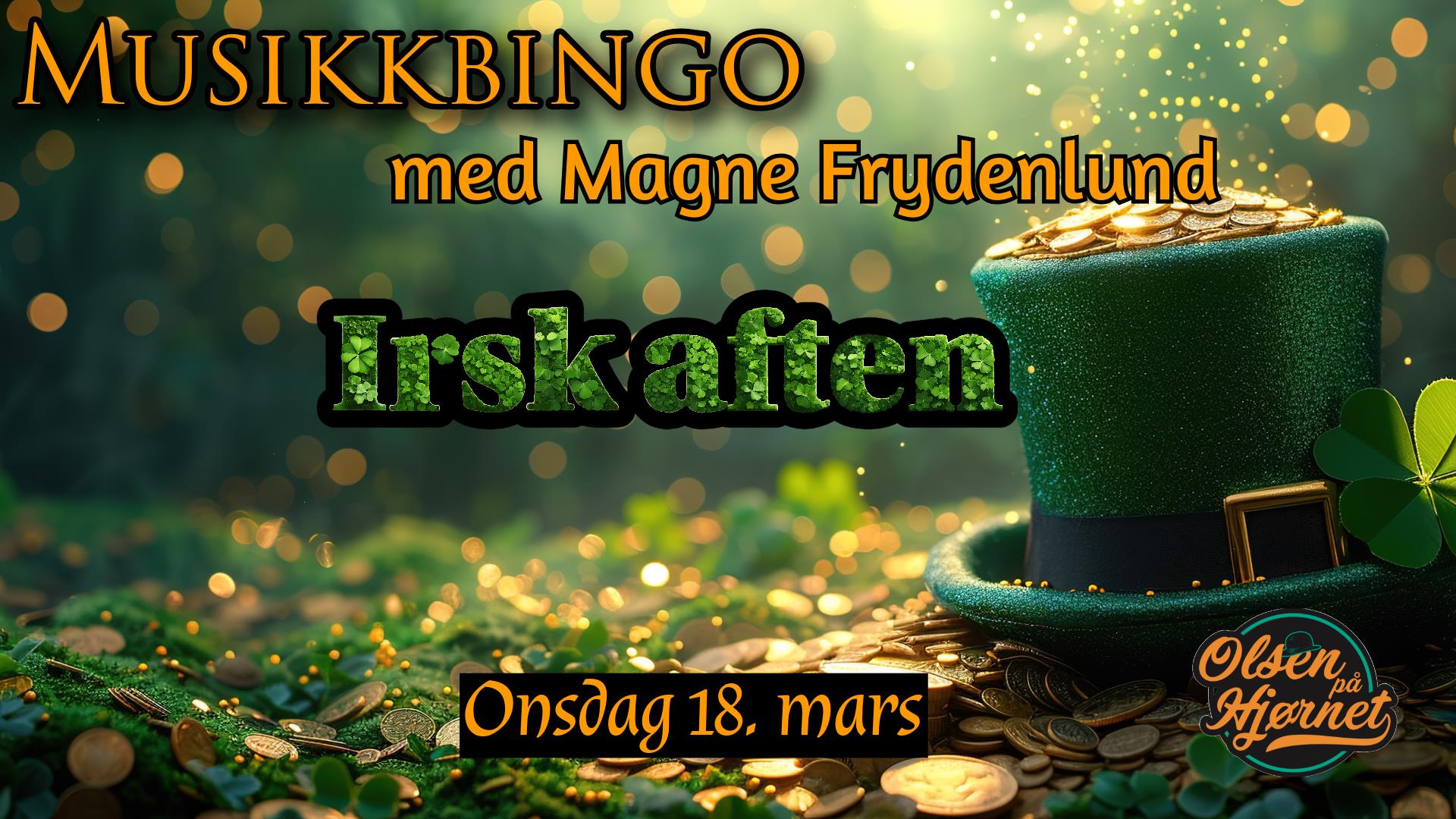Musikkbingo med Magne Frydenlund