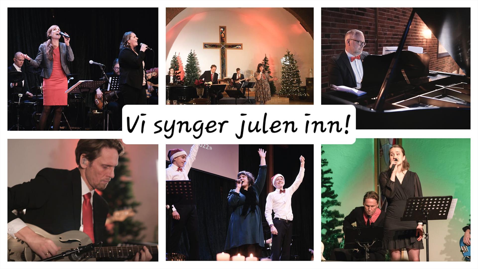 Vi synger julen inn med lokale krefter