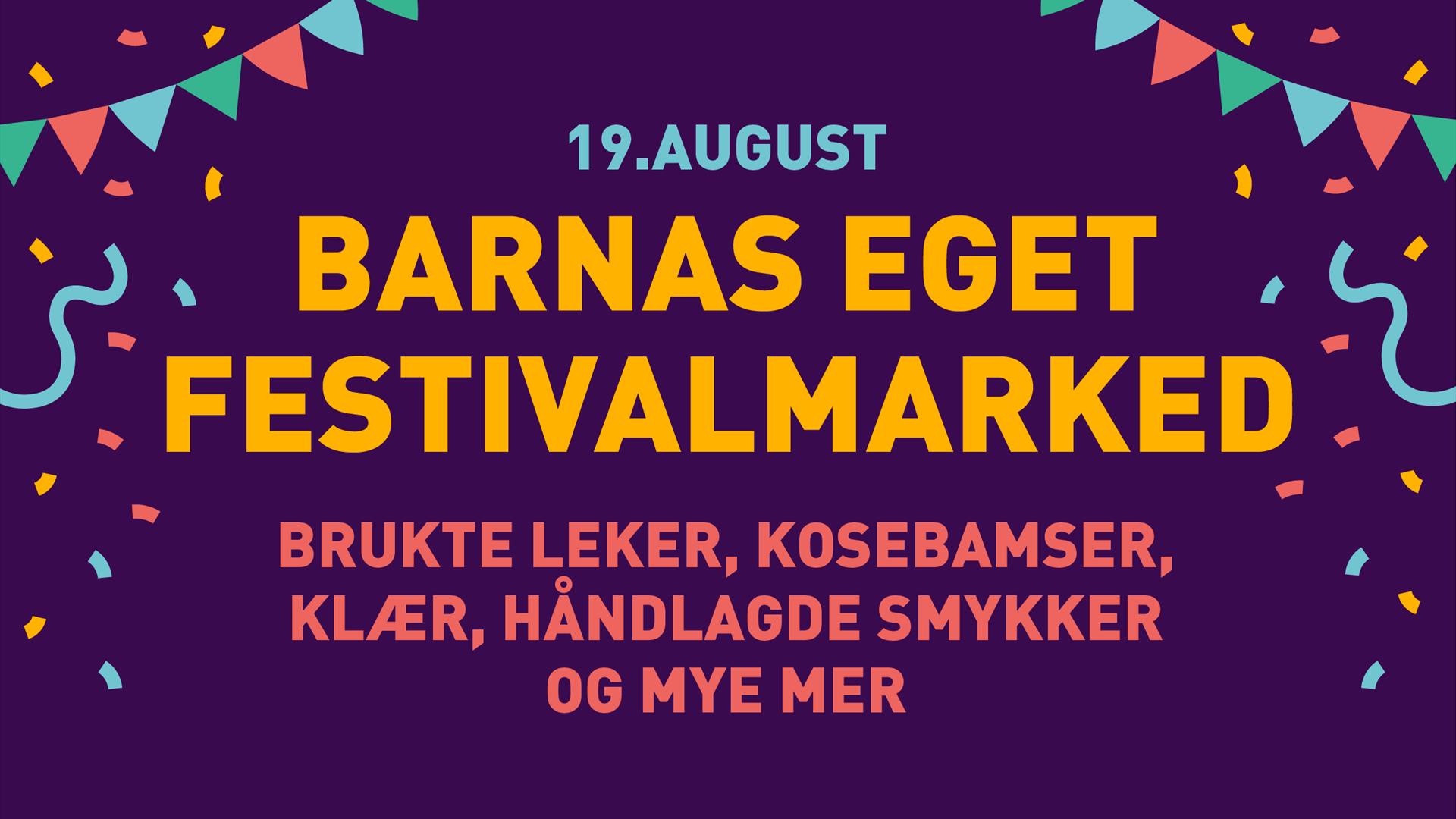 barnas eget festivalmarked