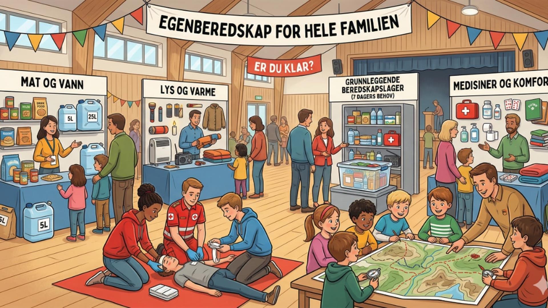 Beredskapsdag for hele familien