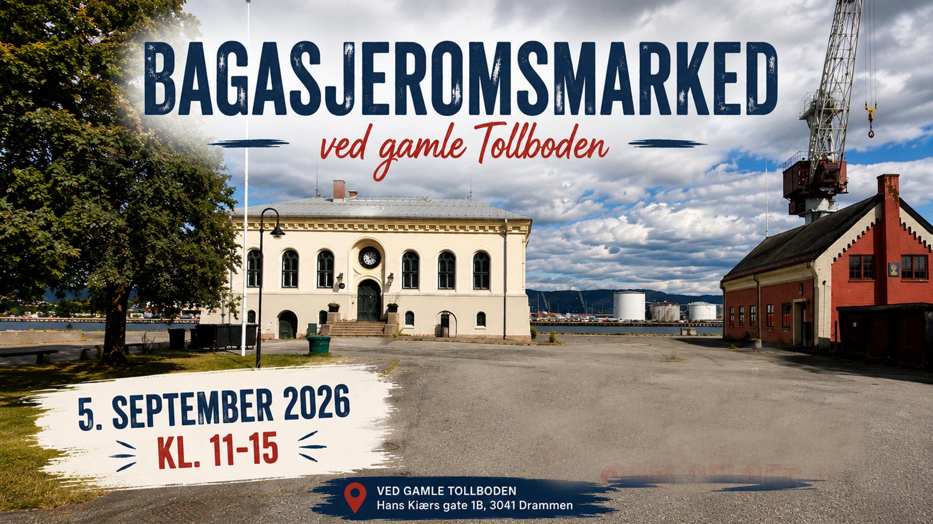 Bagasjeromsmarked 5 september