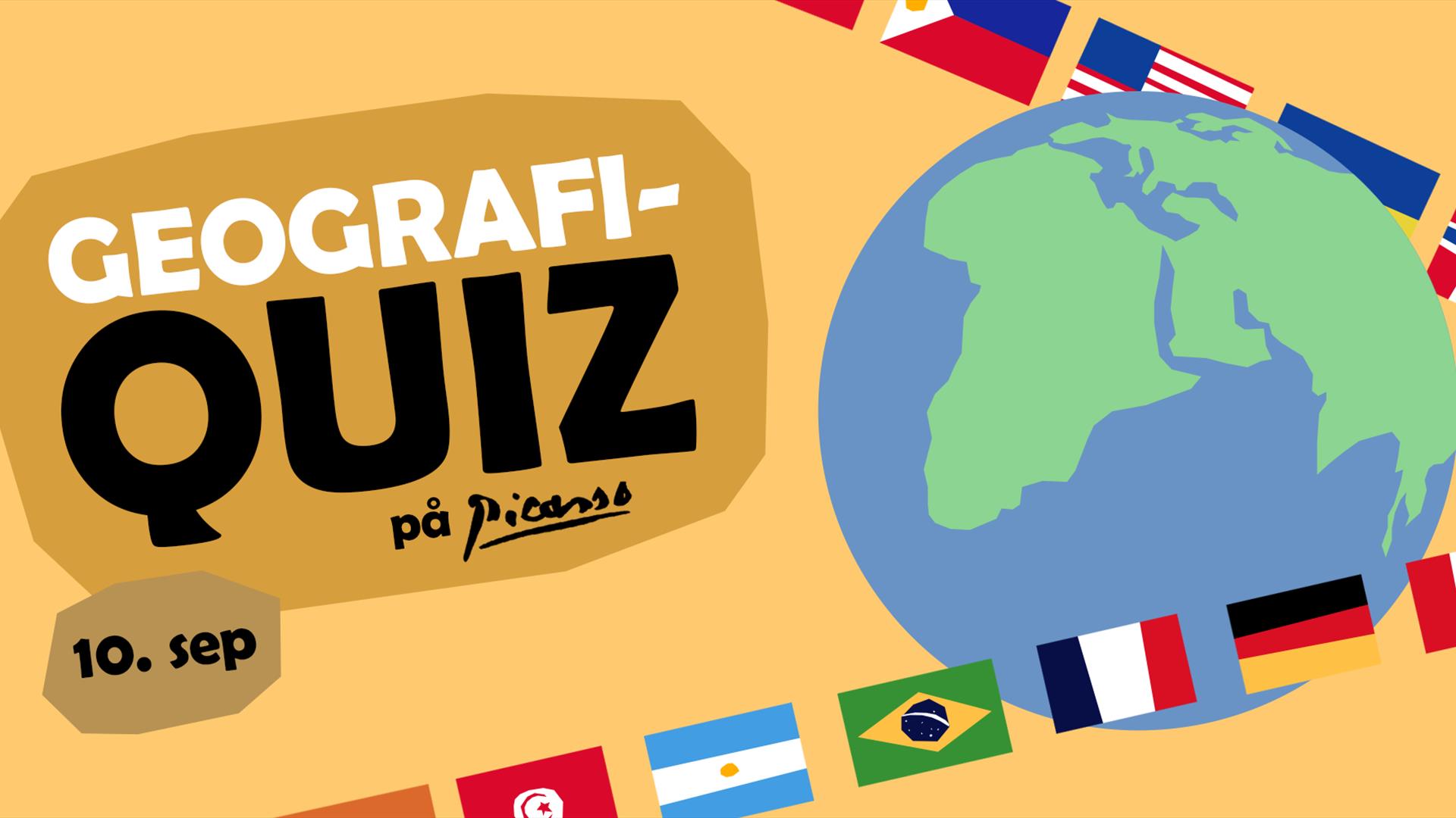 Geografiquiz på Café Picasso