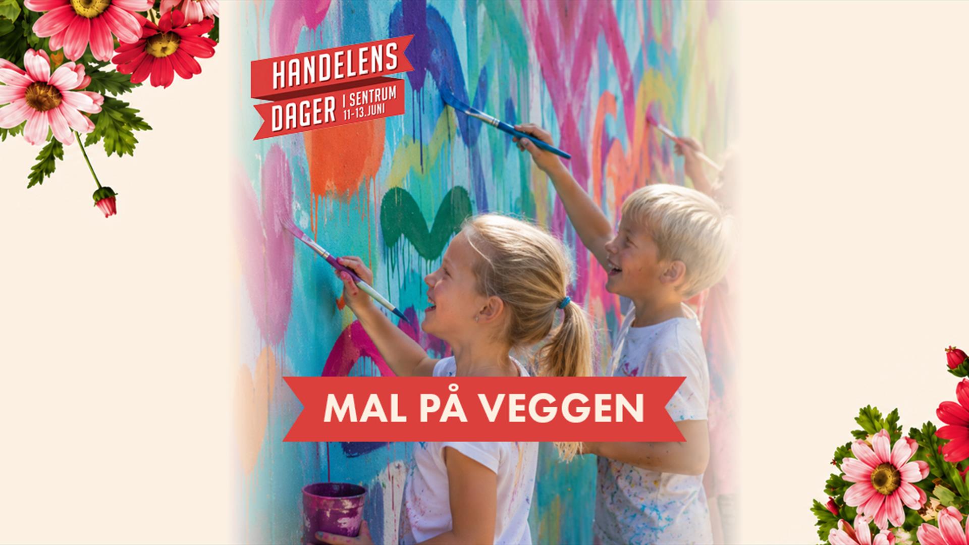 Kom og mal på veggen vår