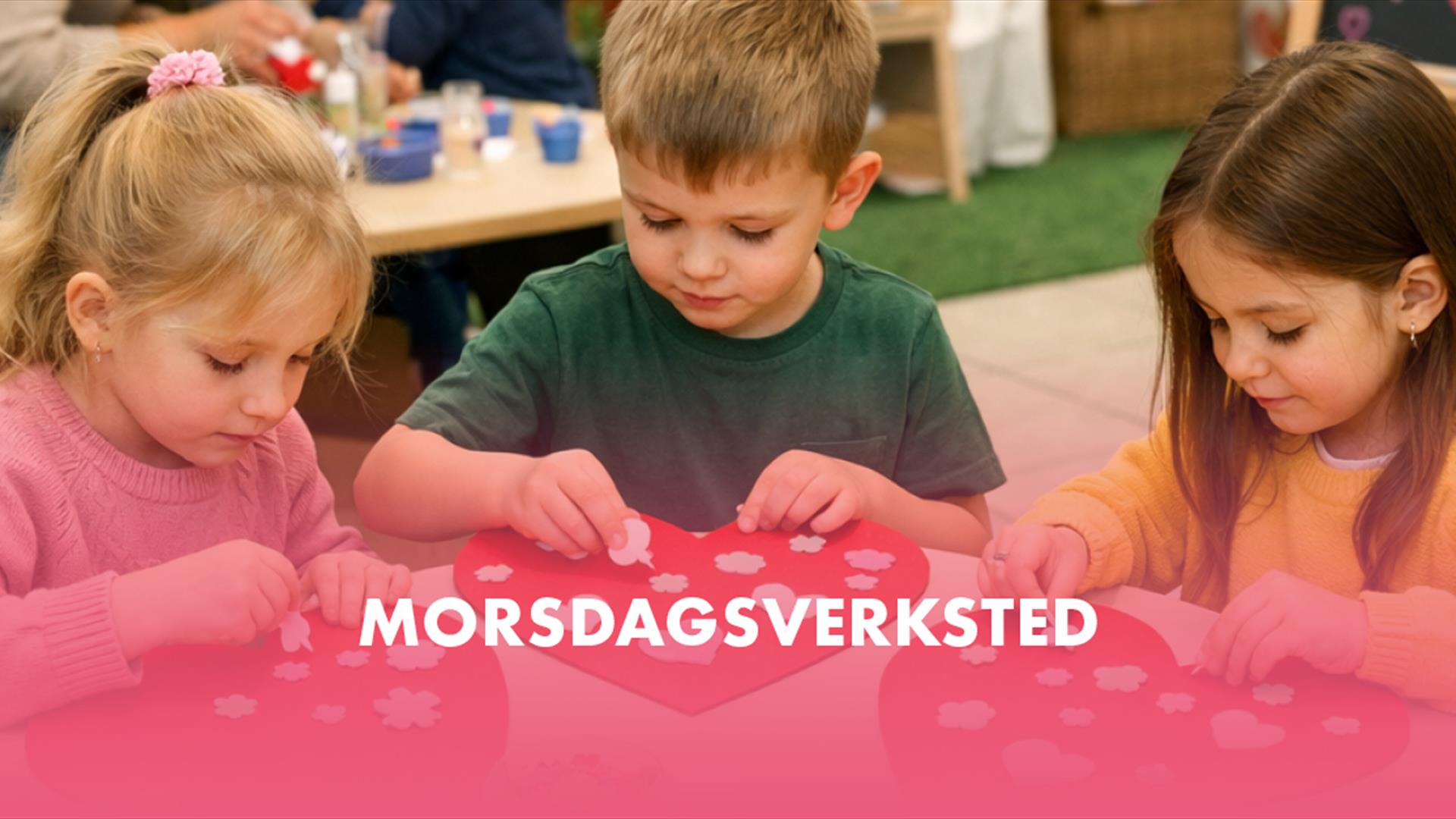 Gratis morsdagsverksted for alle barn❤️