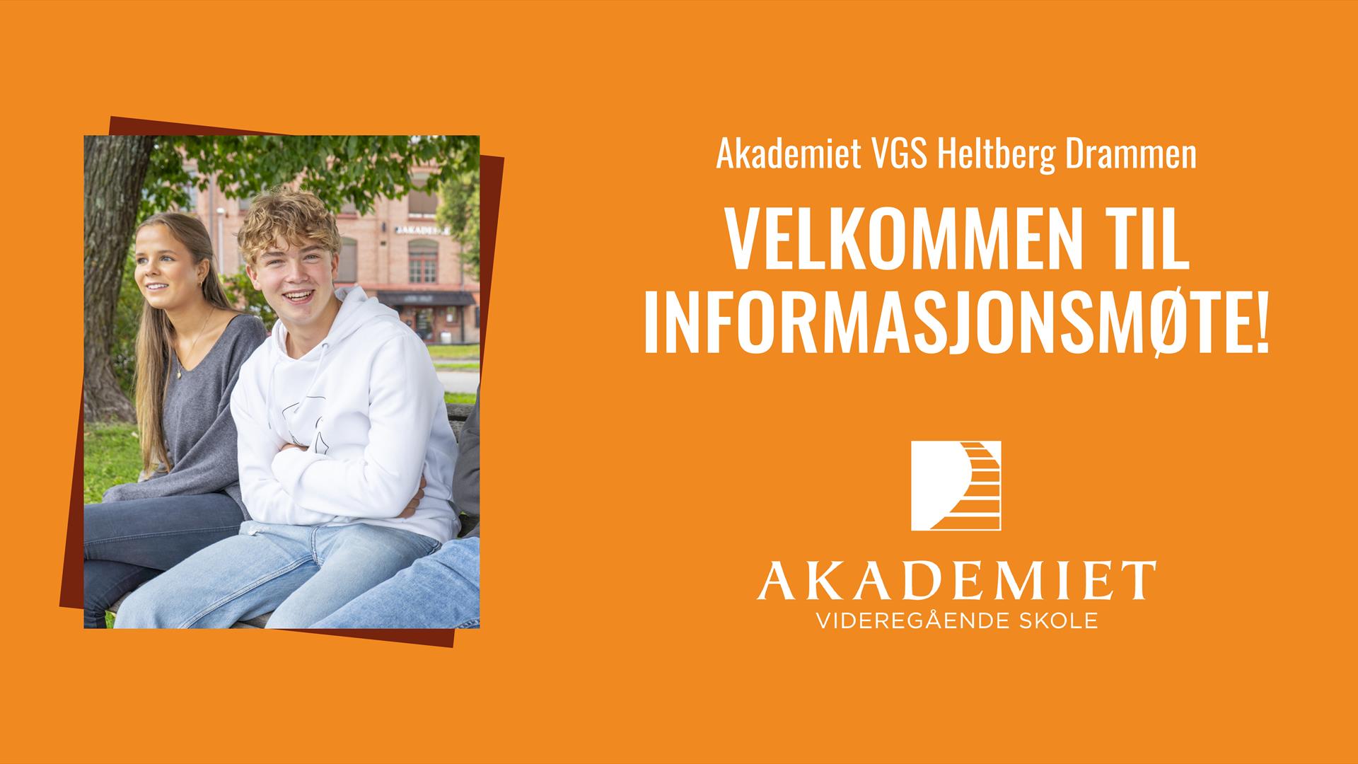 Informasjonsmøter på Akademiet VGS Heltberg Drammen