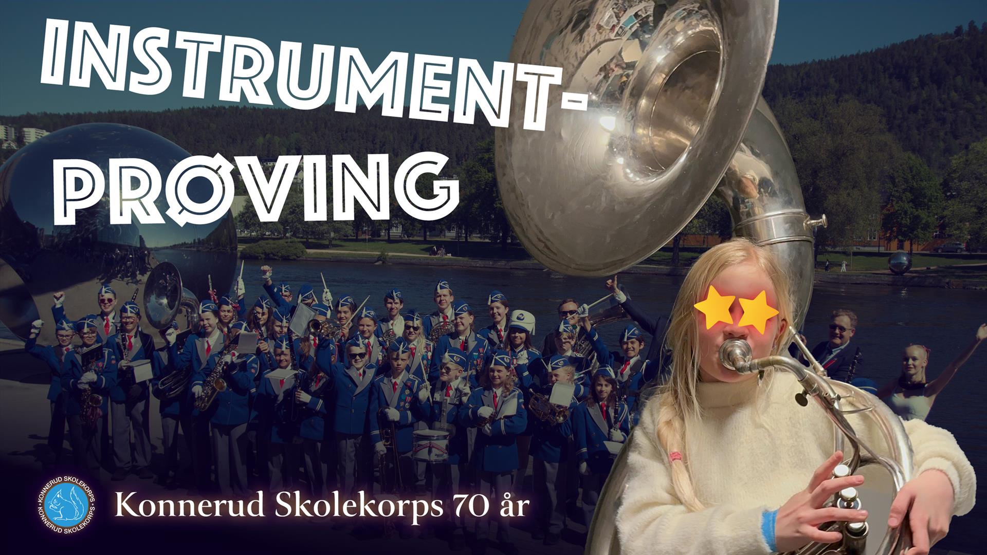 Vi har instrumenter i alle mulige størrelser