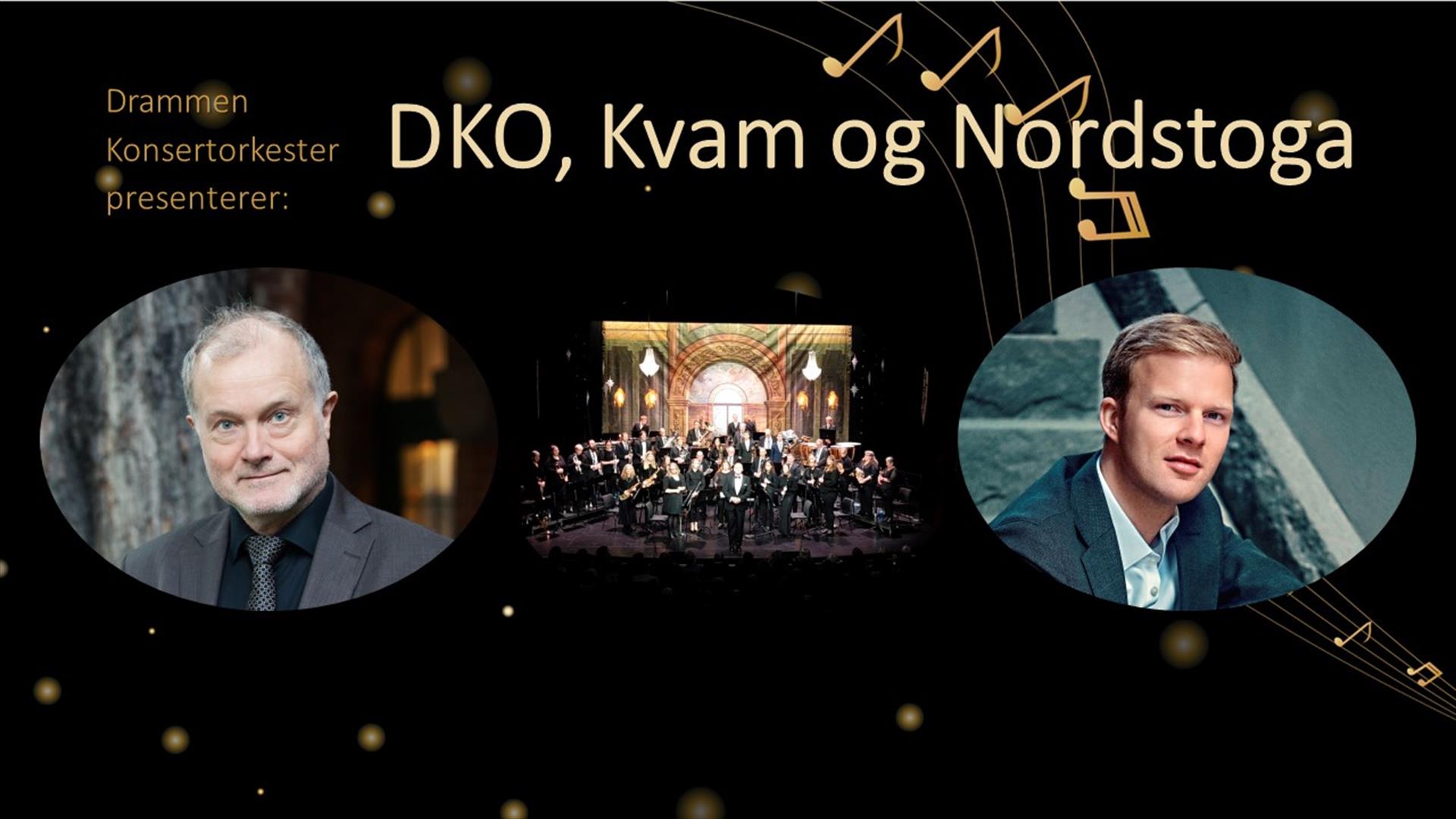 Velkommen til en flott novemberkveld med Drammen Konsertorkester, Thormod Rønning Kvam og Kåre Nordstoga.