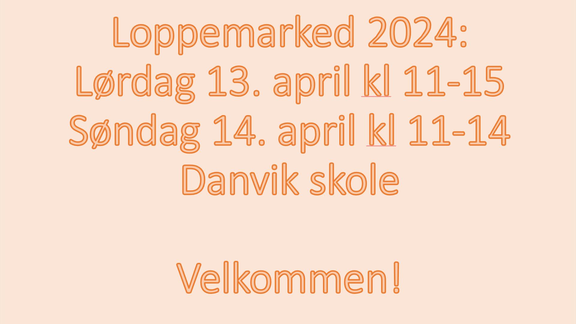 Loppemarked, åpningstider
