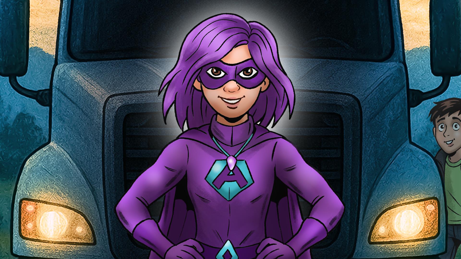 Lorna blir superhelt