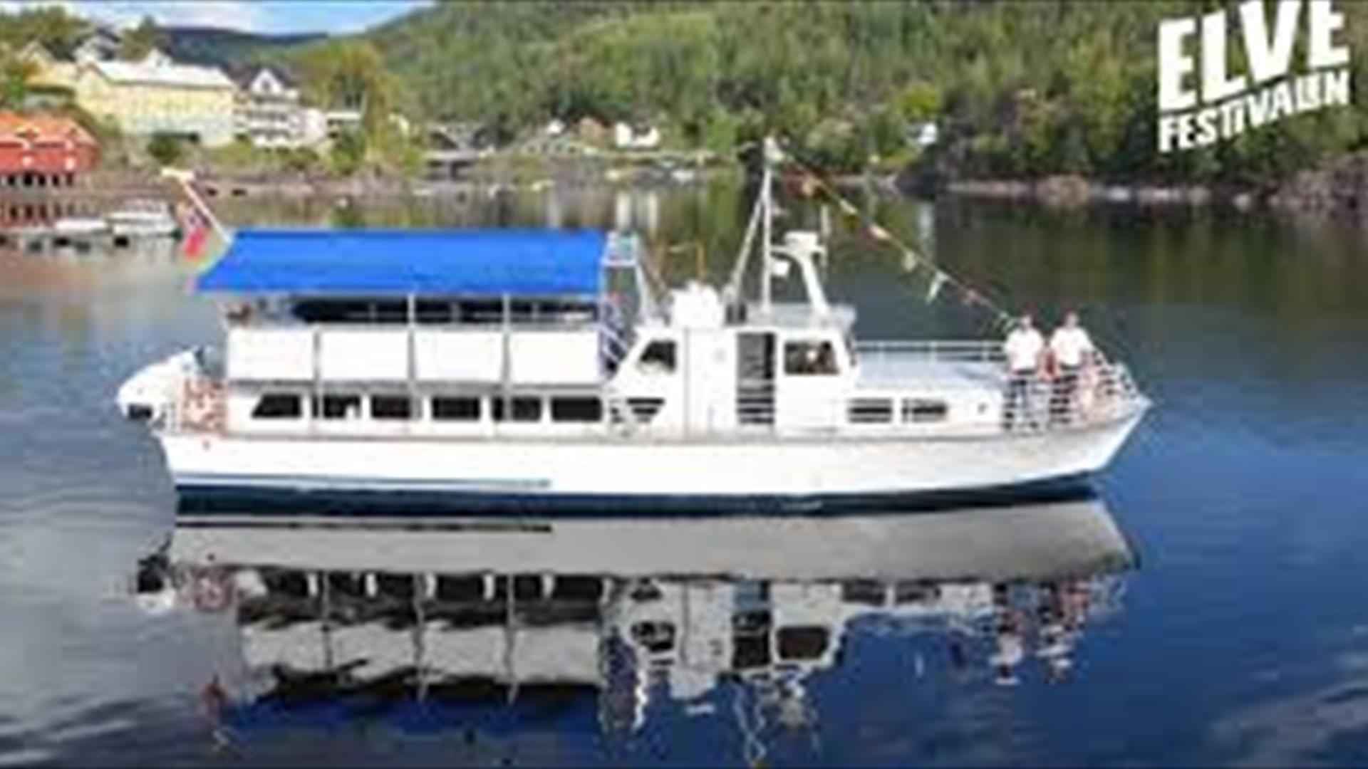 Elvecruise med MS Drammen og Drammen Guideforening