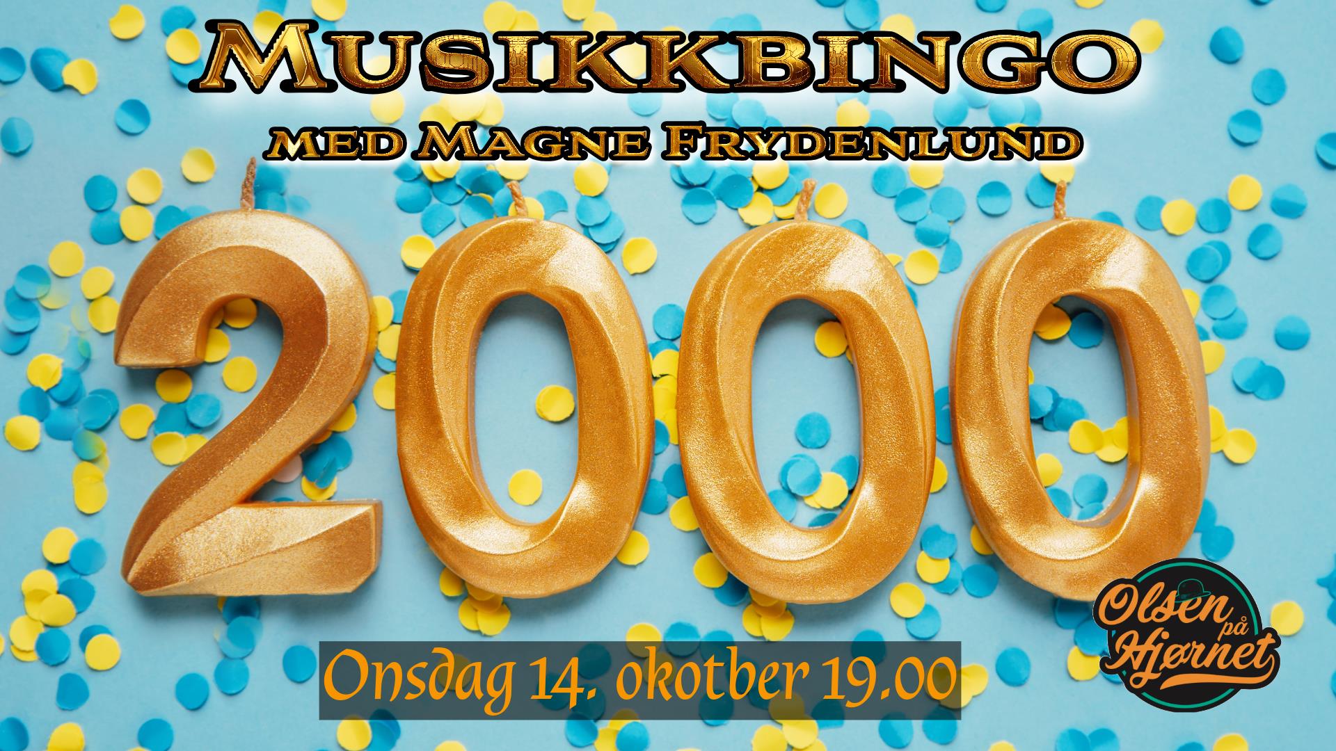 Musikkbingo med Magne Frydenlund