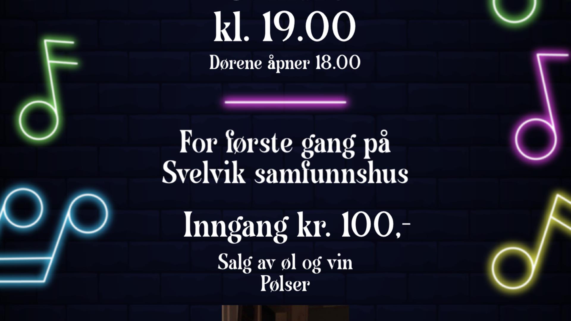 Billetter selges ved inngangen