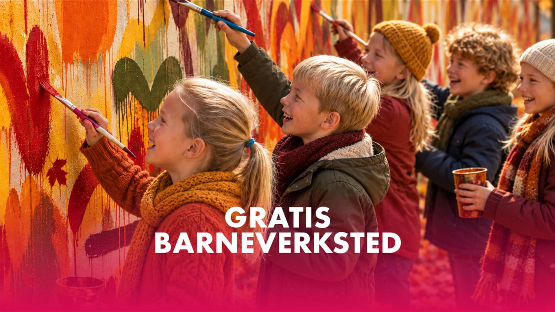 Kom og mal på veggen vår