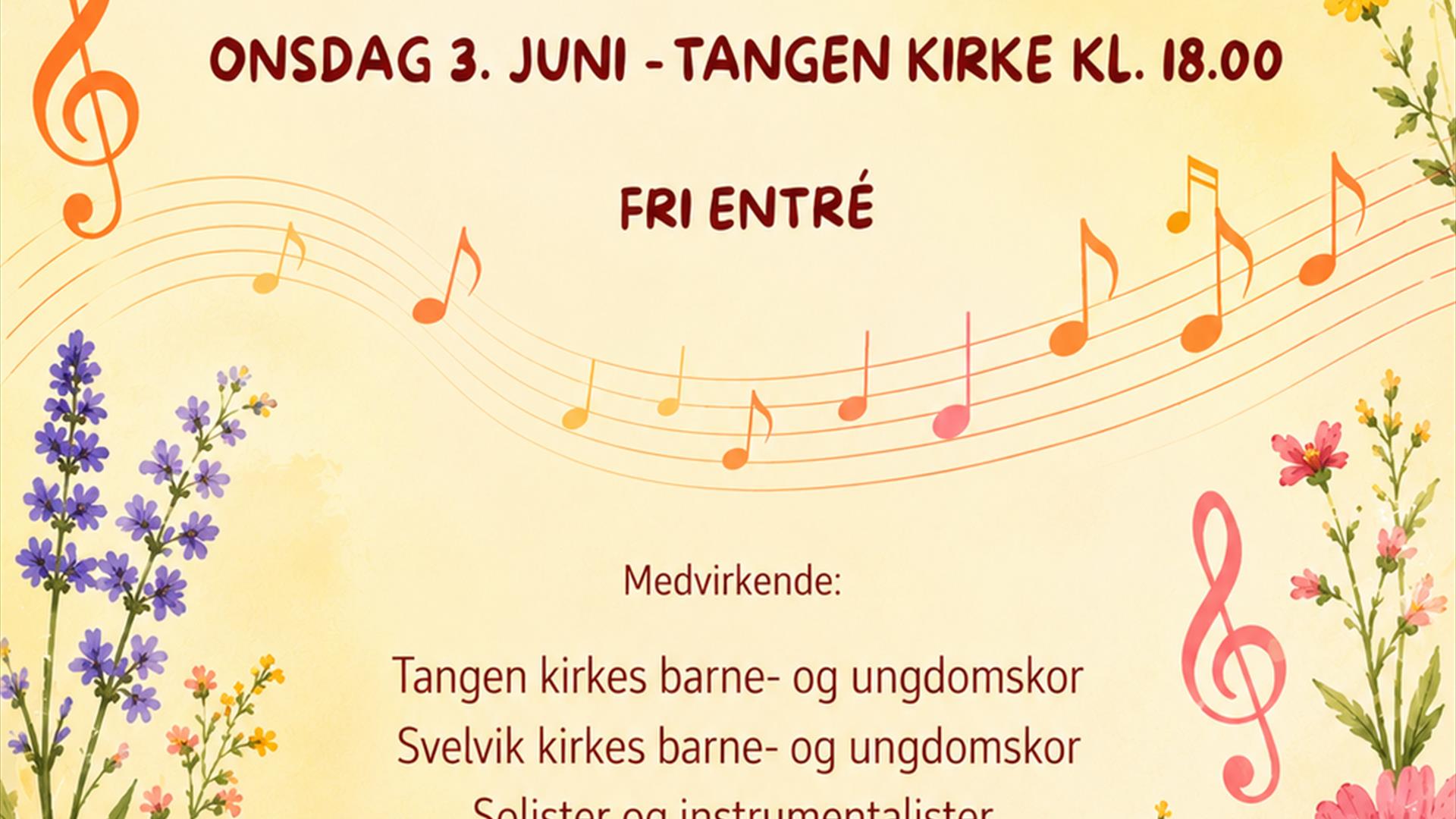 Plakat sommerkonsert